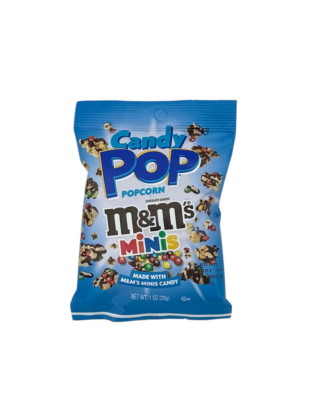 Candy Pop M&M's Minis Popcorn, 1 oz. Bag