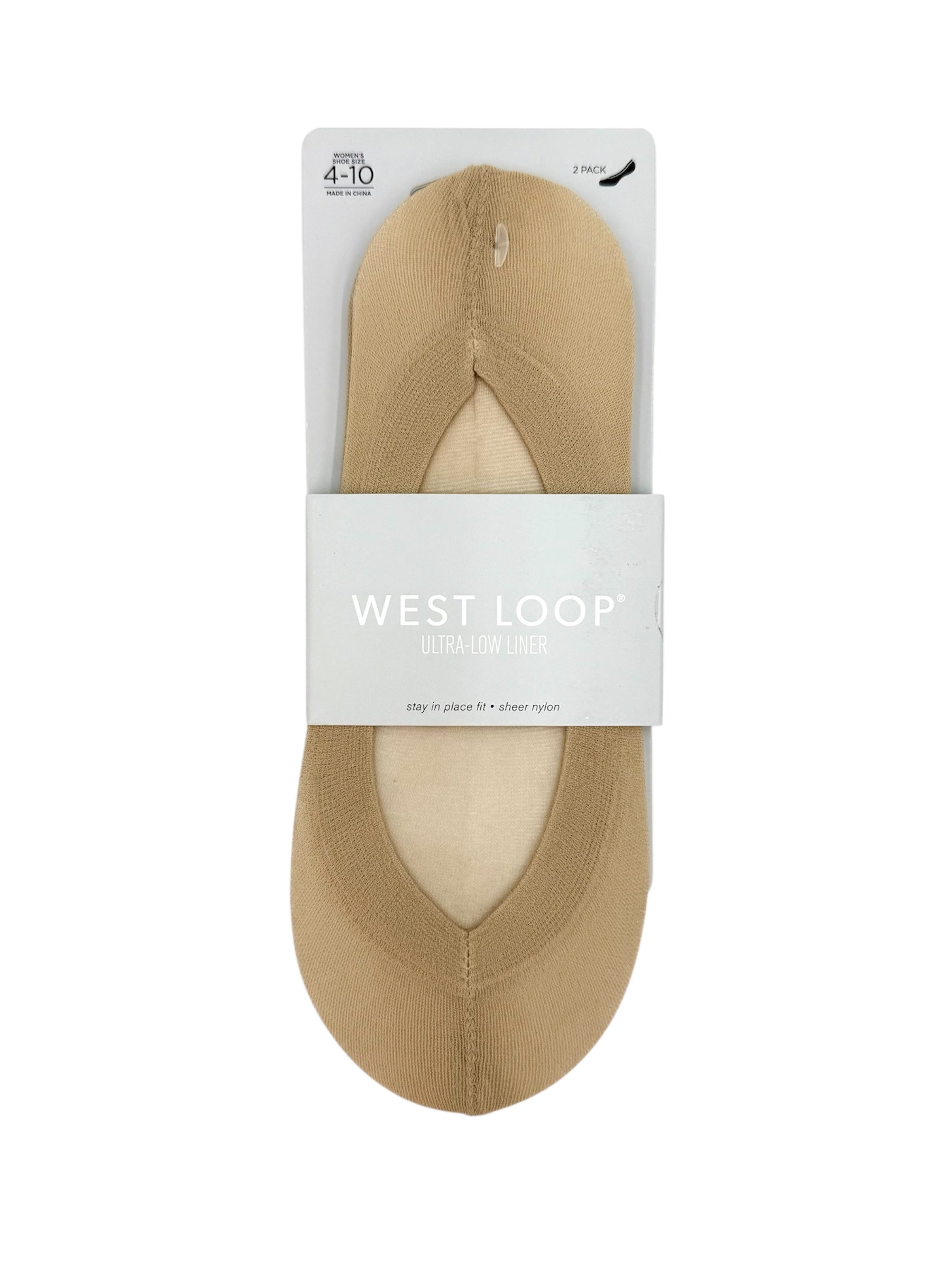 Women's Ultra-Low Liner Socks 2-Pack