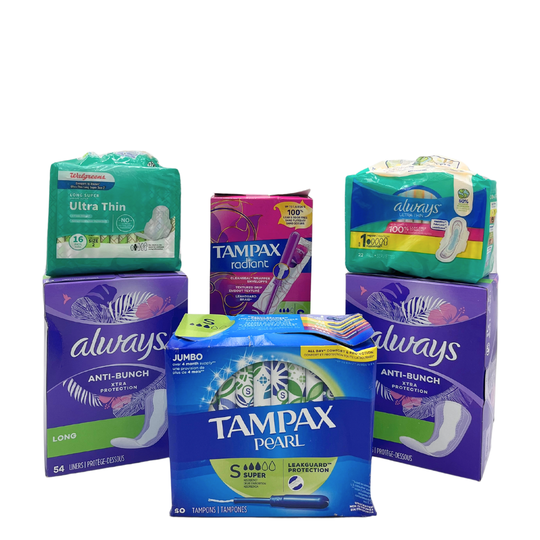 Menstrual Products - Assorted Box