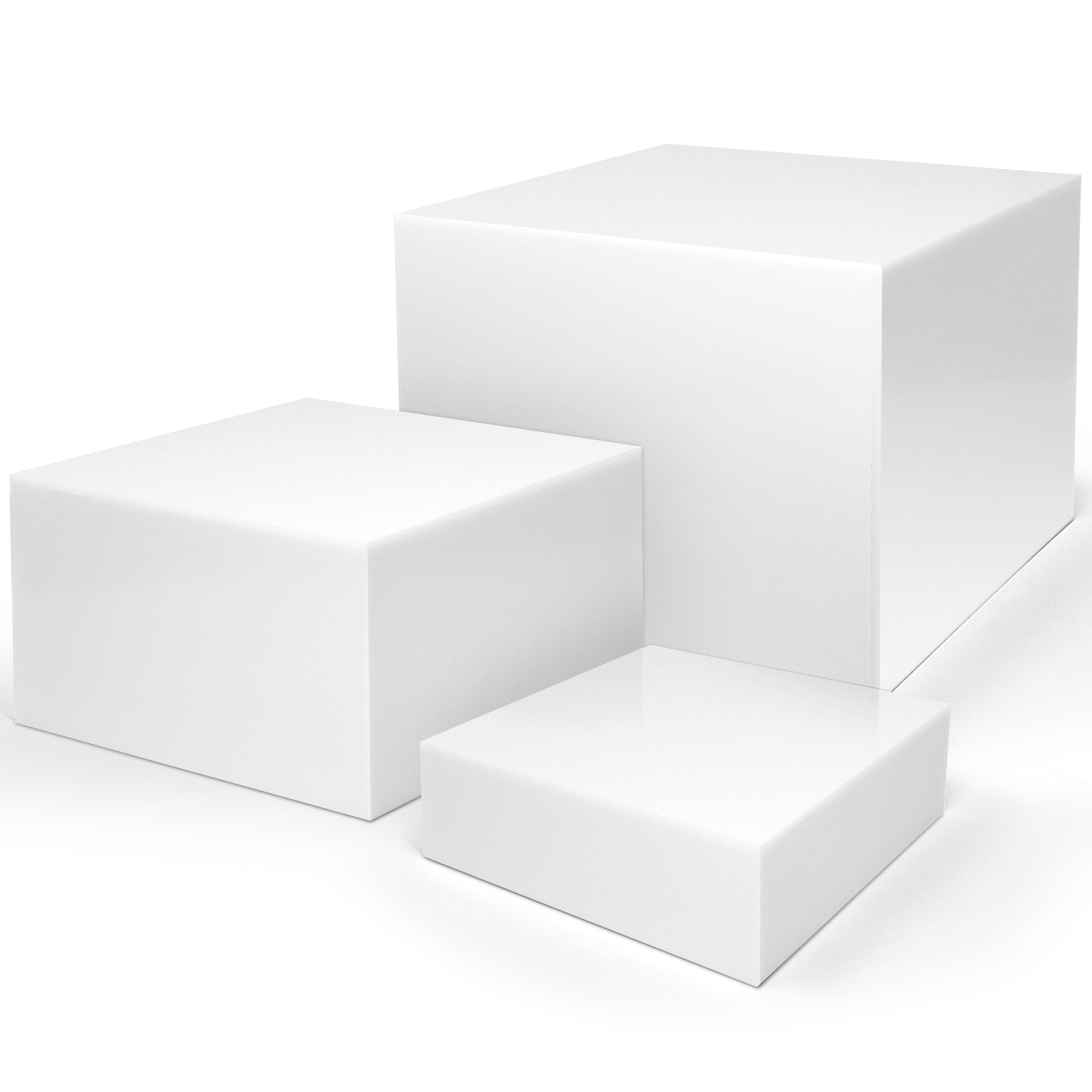 Acrylic Organizers, Display Risers - Set of 3