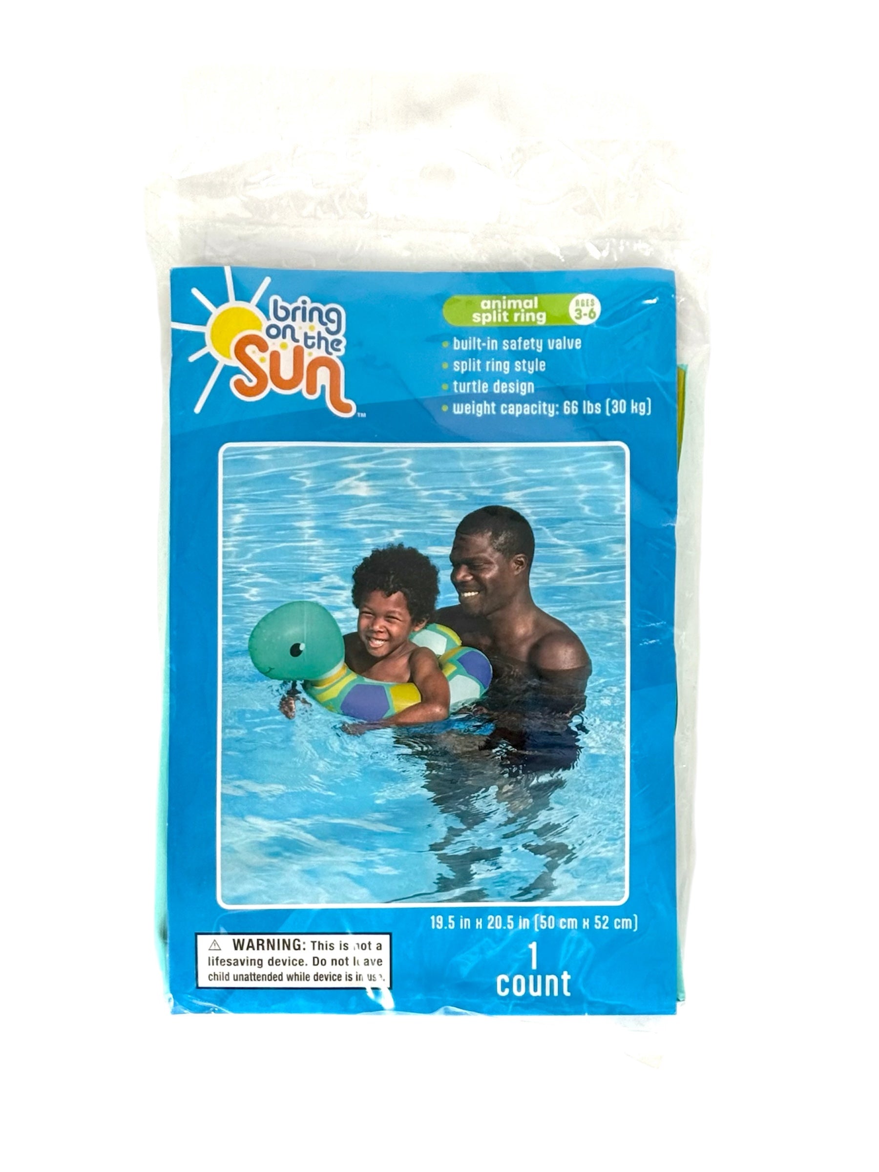 Bring on the Sun Child's Pool Float - Split Ring Style