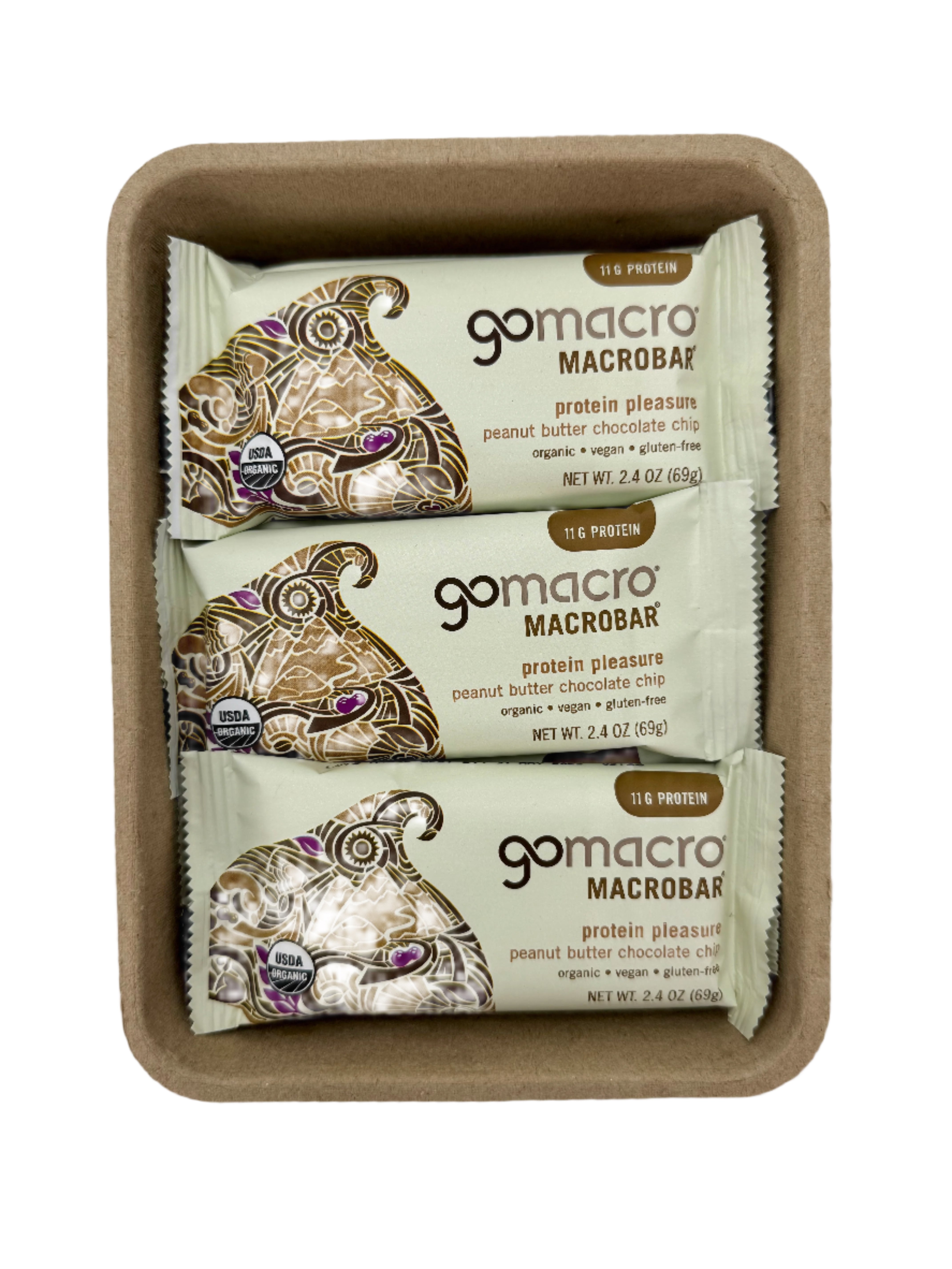 Protein Bars, Gluten Free, GoMacro Brand - Case of 144 Bars - ReWorks Collection