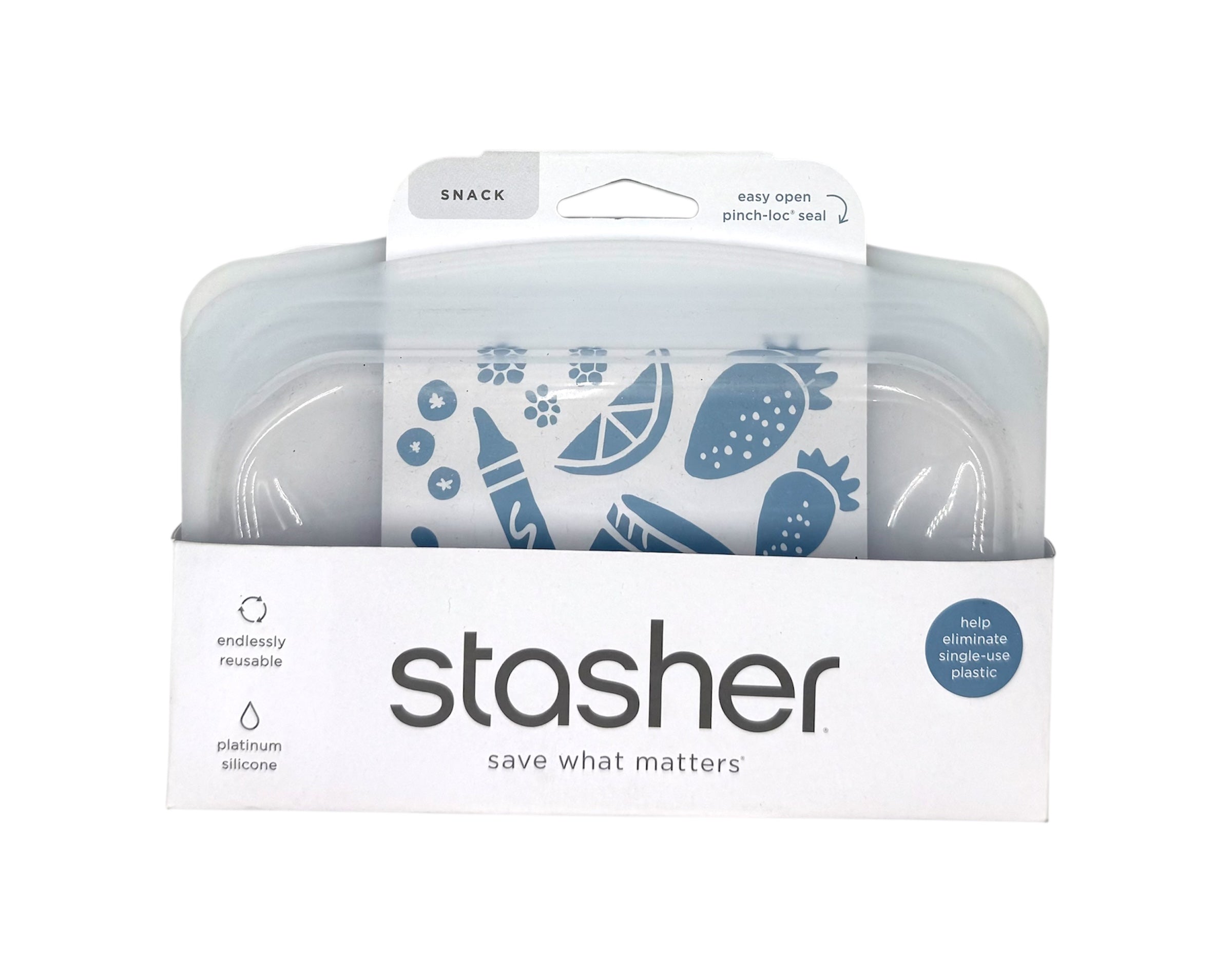 Stasher Reusable Silicone Kitchen Storage Bag