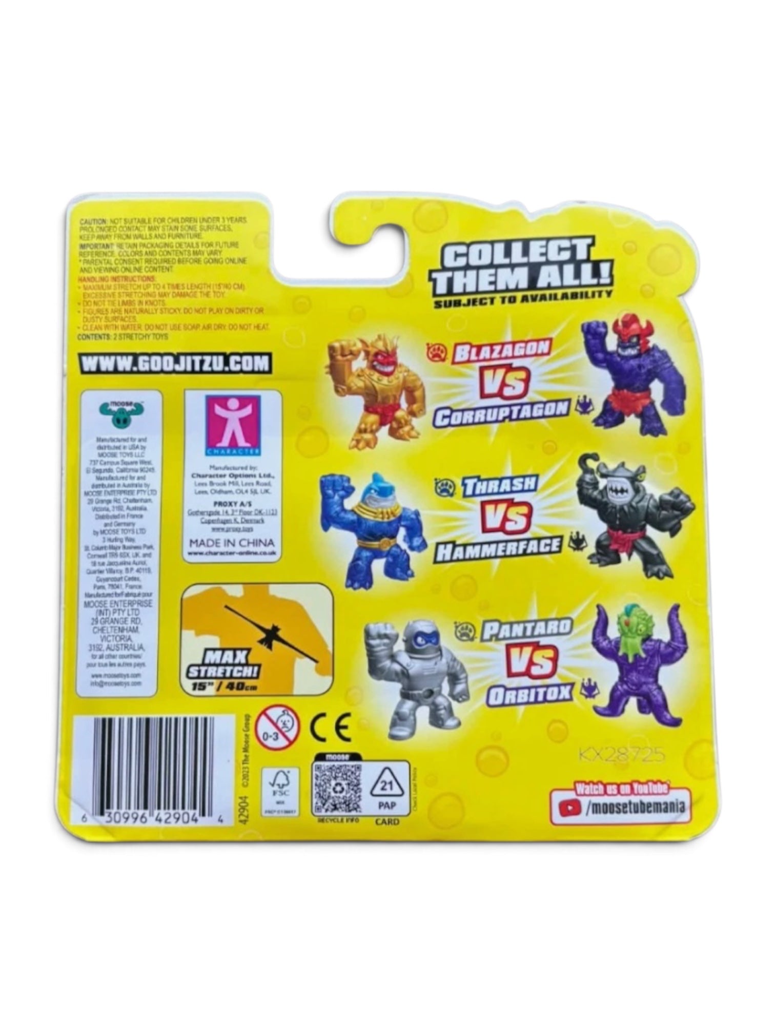 Goo Jit Zu Minis - 2 characters