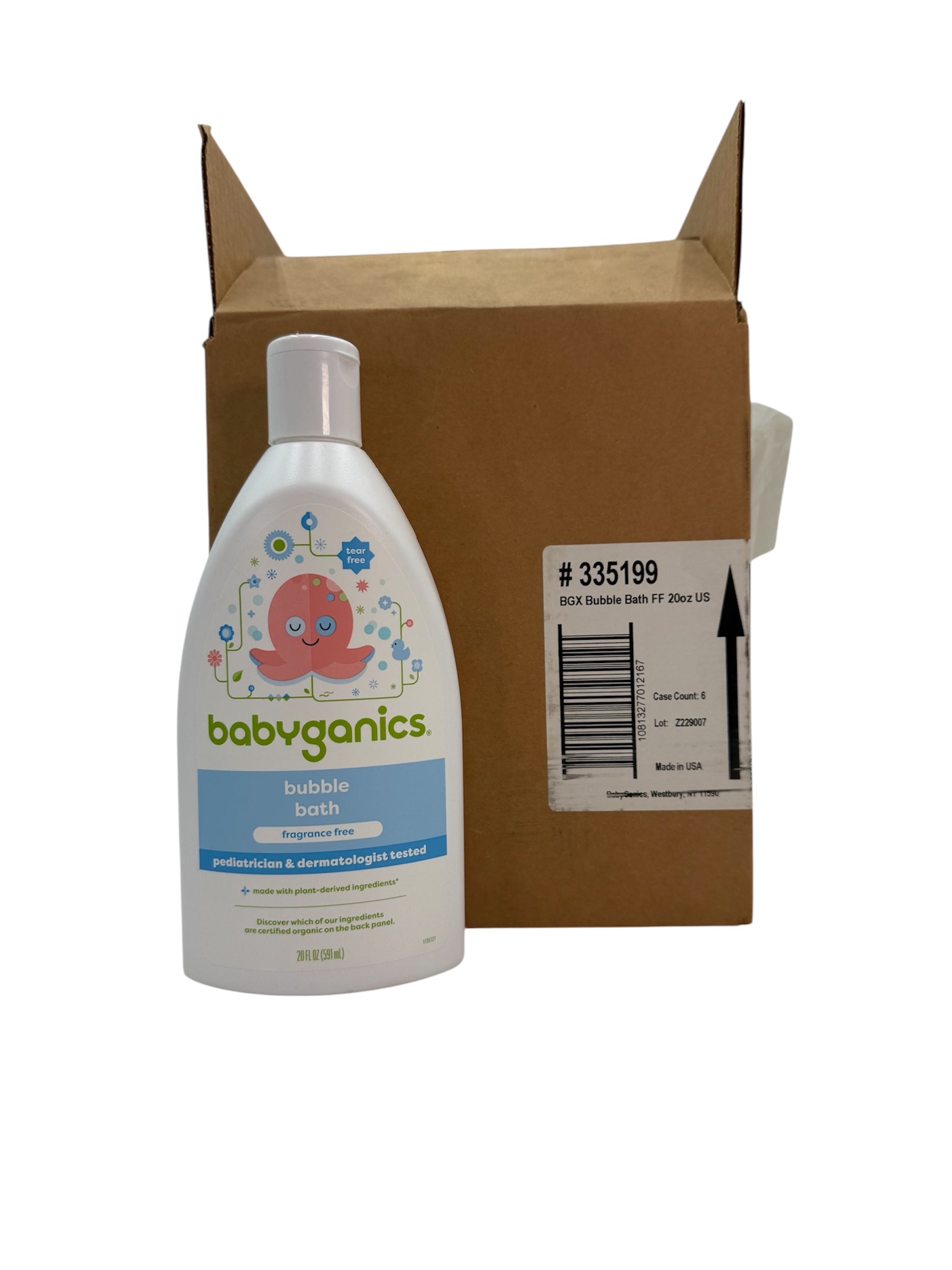 Bubble Bath - Babyganics Brand