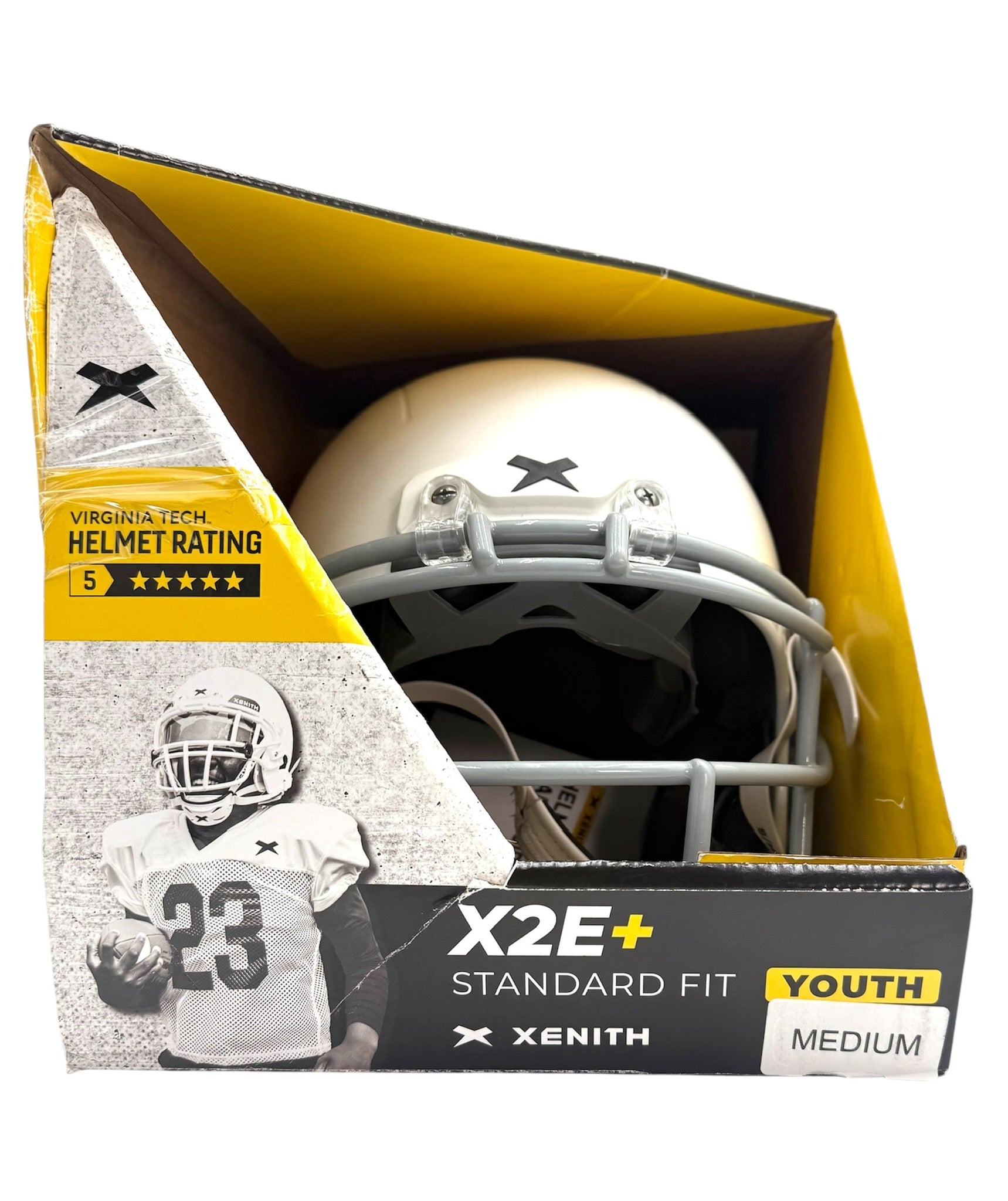 Youth Football Helmet. Xenith X2E+ Brand.