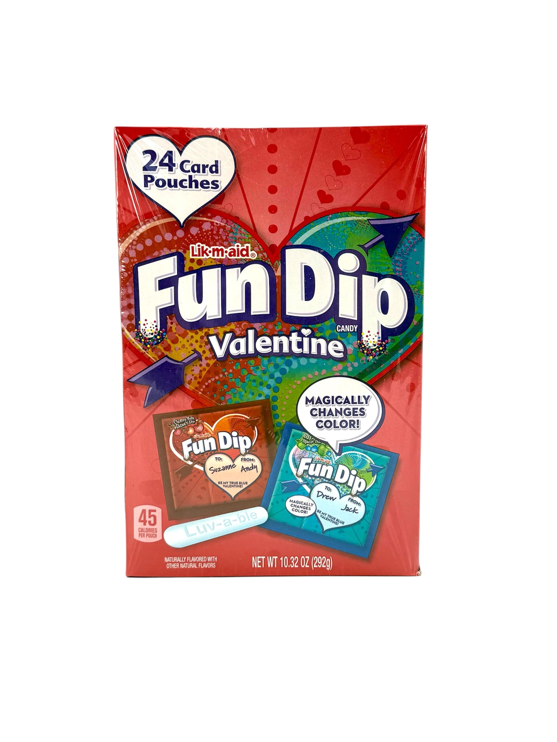 Fun Dip Valentine Card Pouches - Pack of 24