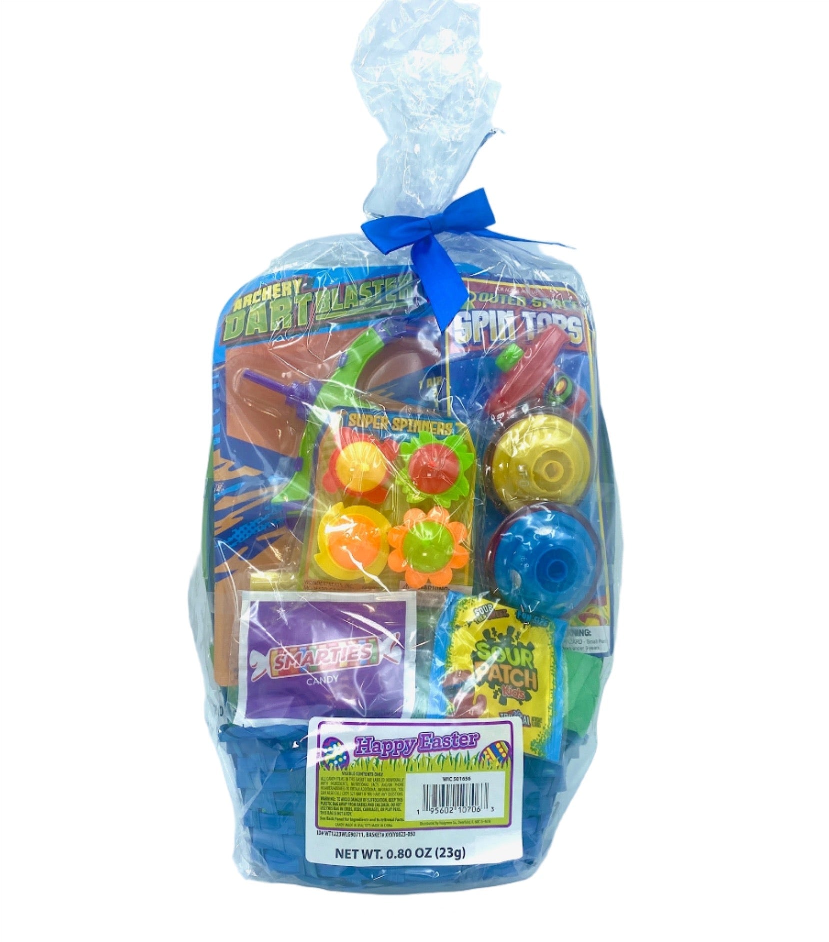 Toy Basket / Easter Basket, Filled with Toys & Candy - Assorted