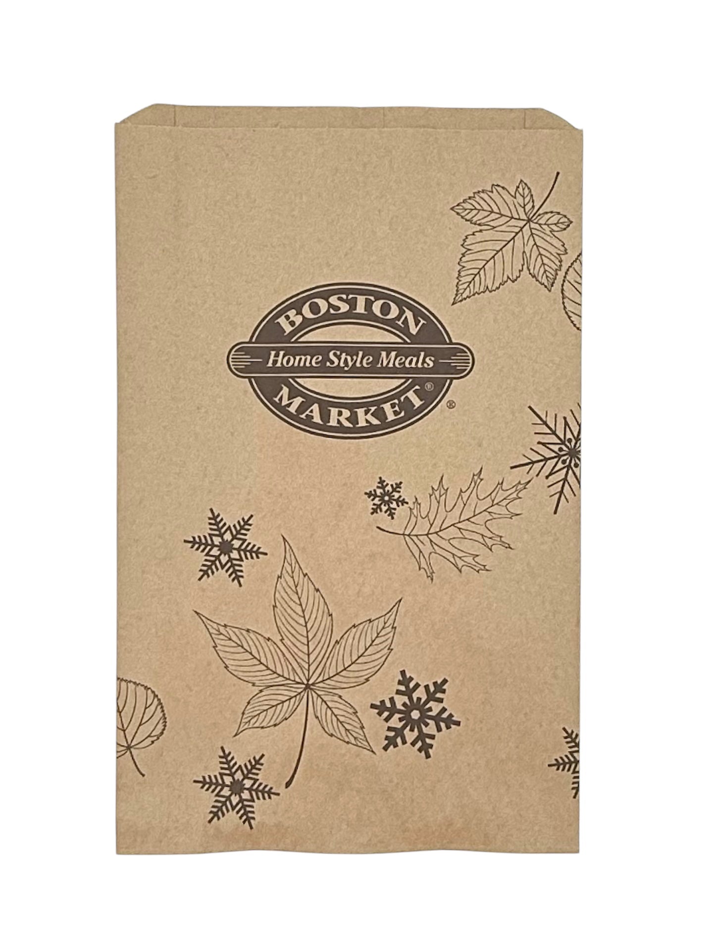 Paper Sleeve Bag. Boston Market. Case of 50.