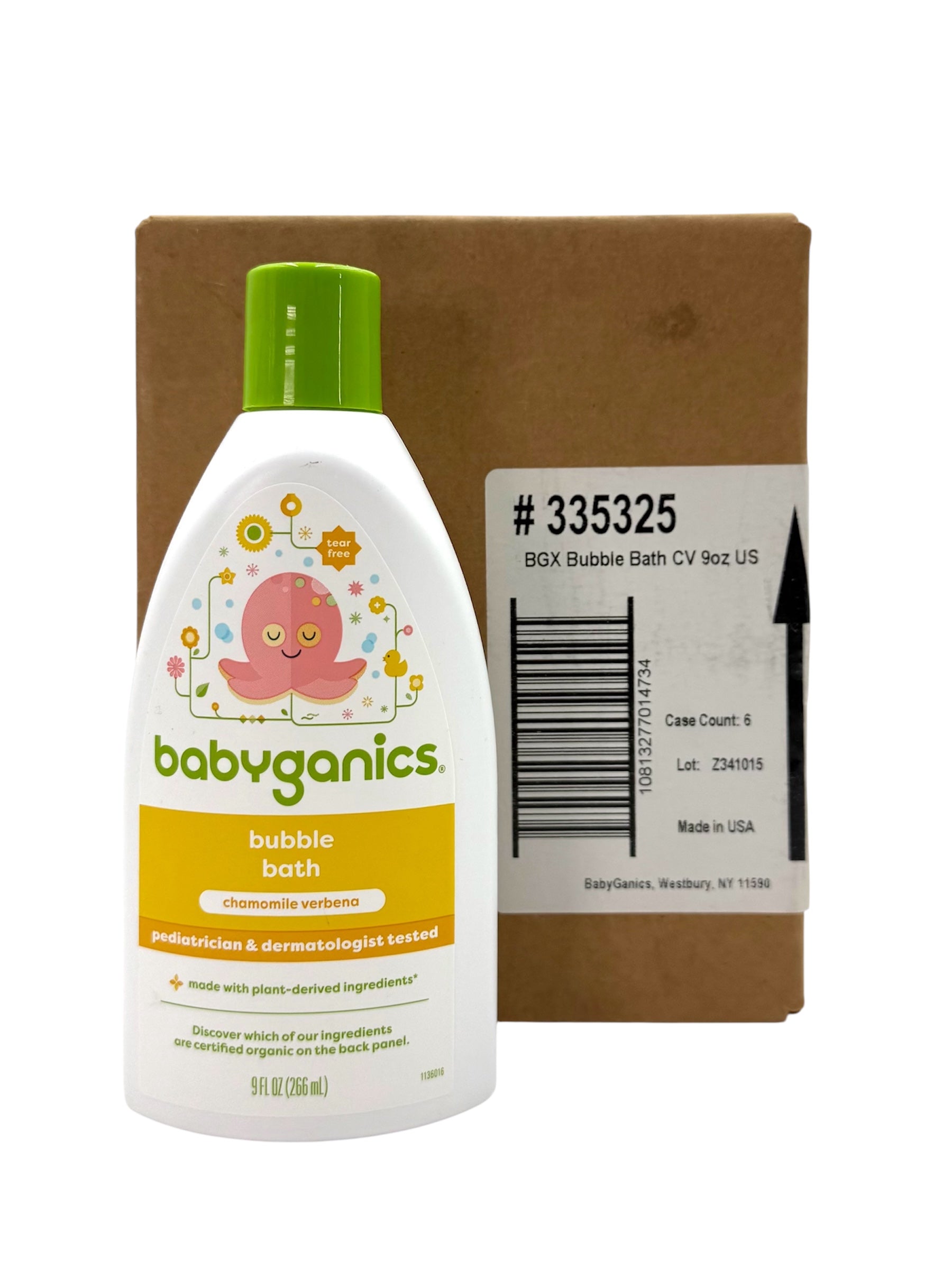 Bubble Bath - Babyganics Brand