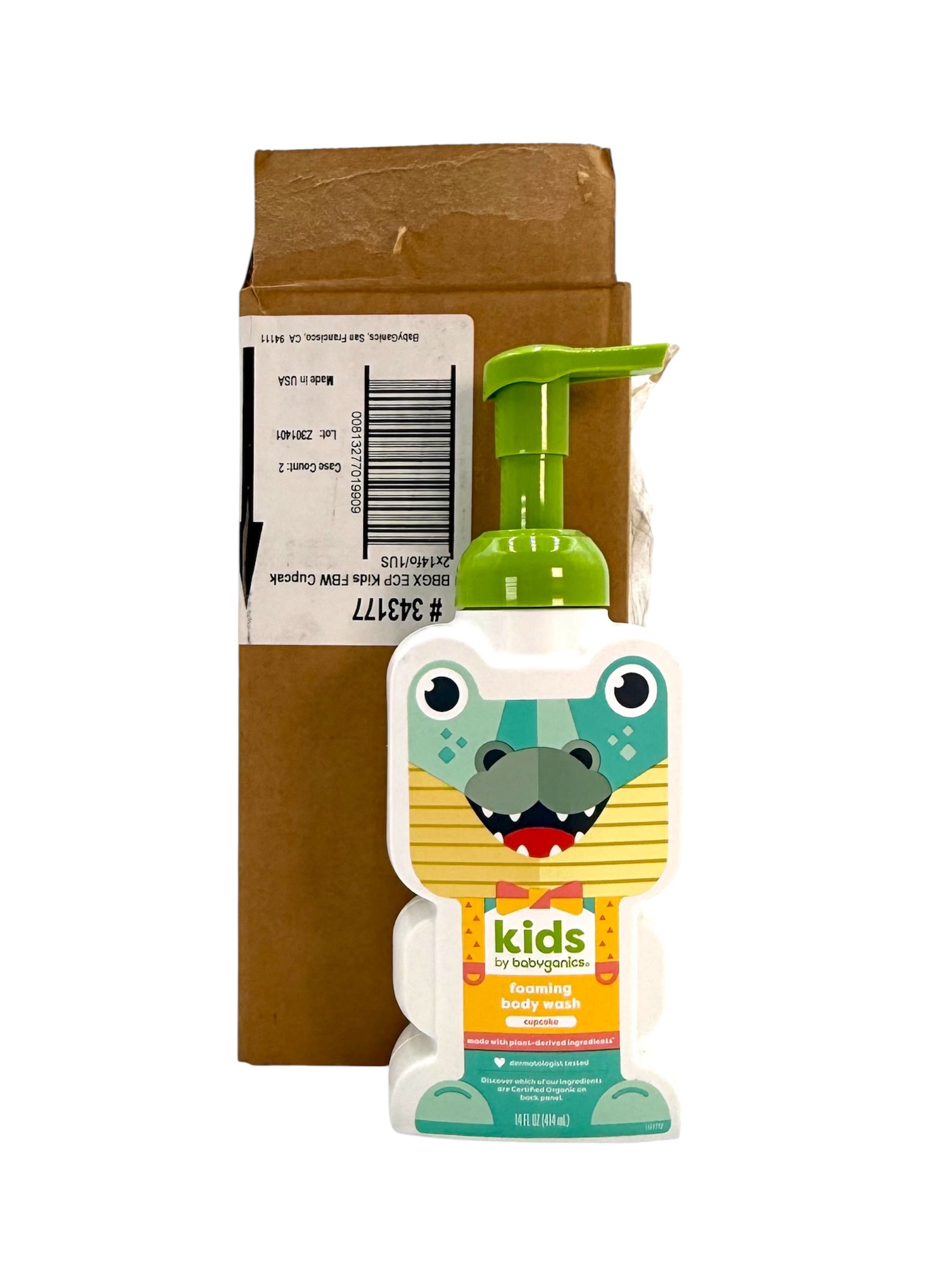 Kids Foaming Body Wash - 14 oz. Bottle, Case of 2 Bottles