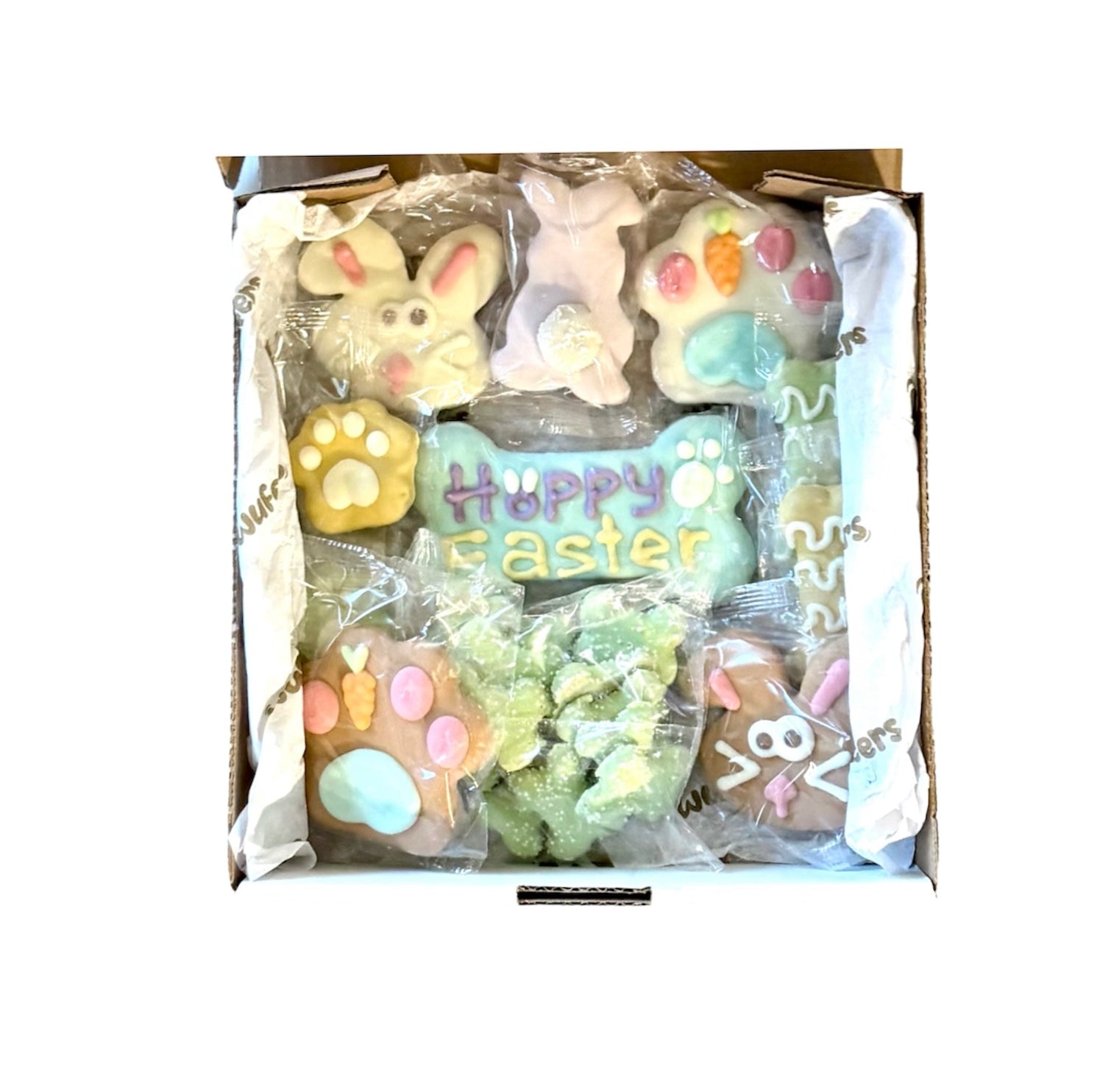 Wufers Gourmet Dog Treats - Easter Cookie Box
