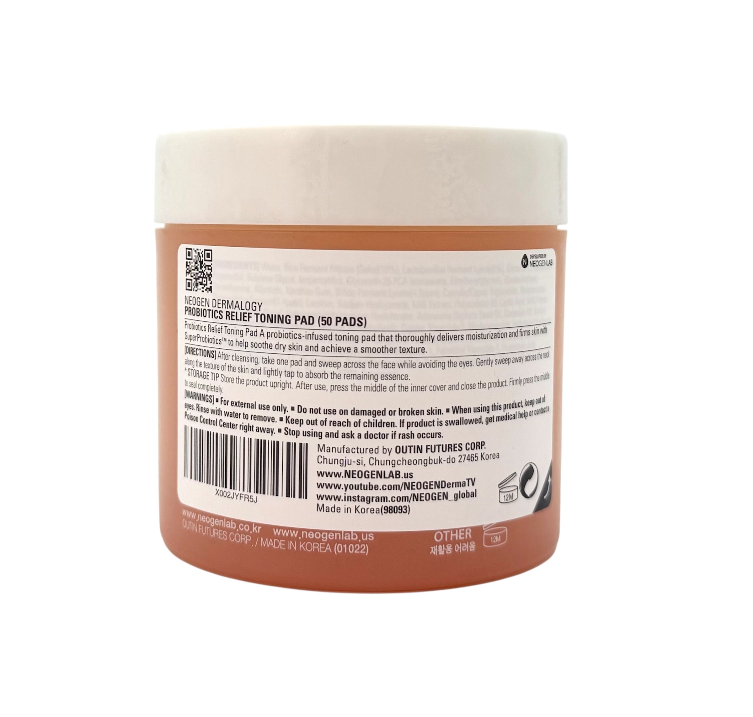 Probiotics Relief Toning Pad