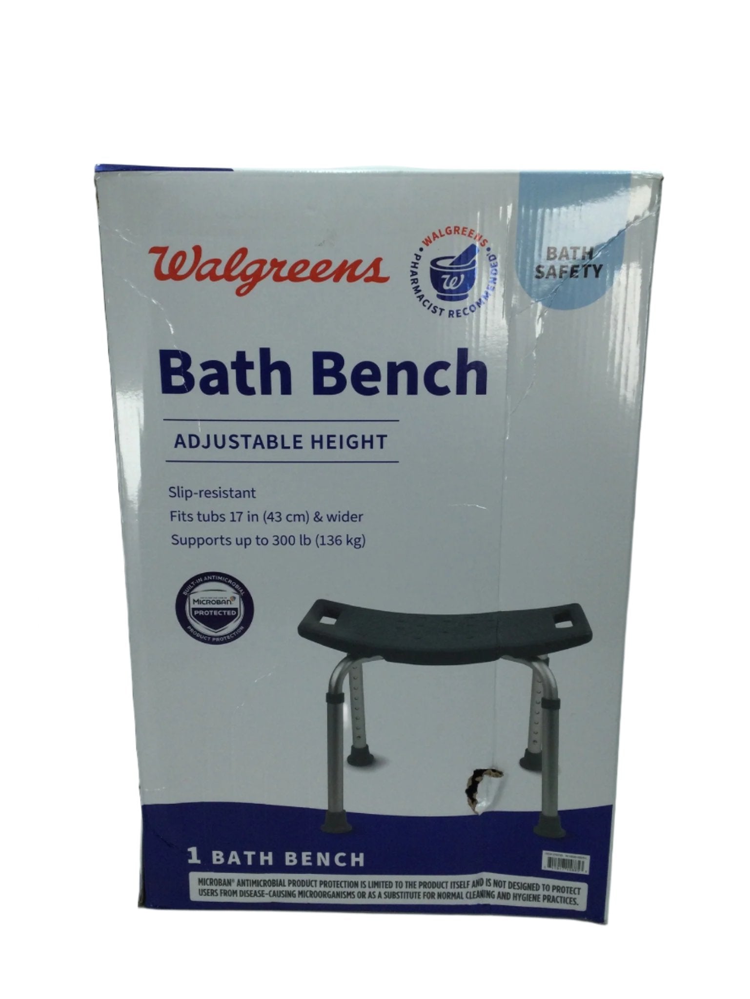 Walgreens Bath Bench Without Back
