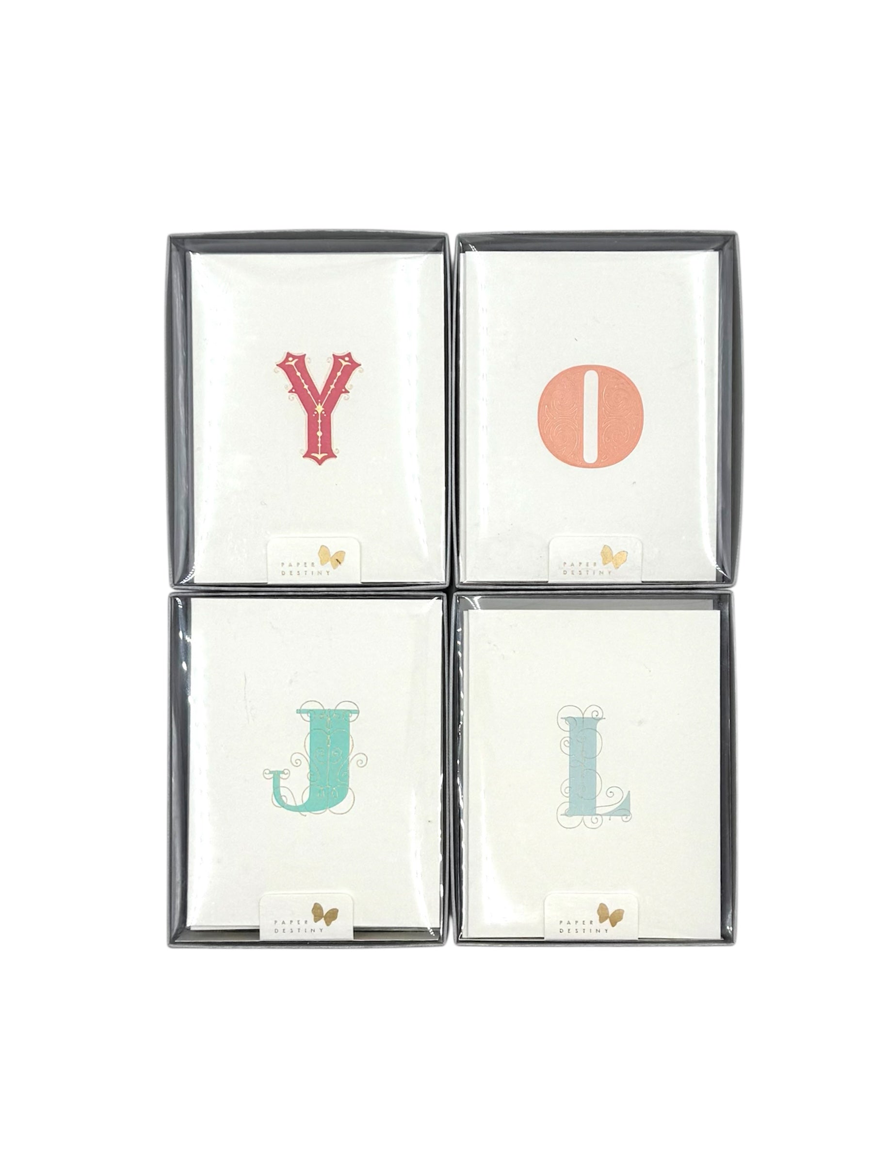 Monogrammed Notecard Sets