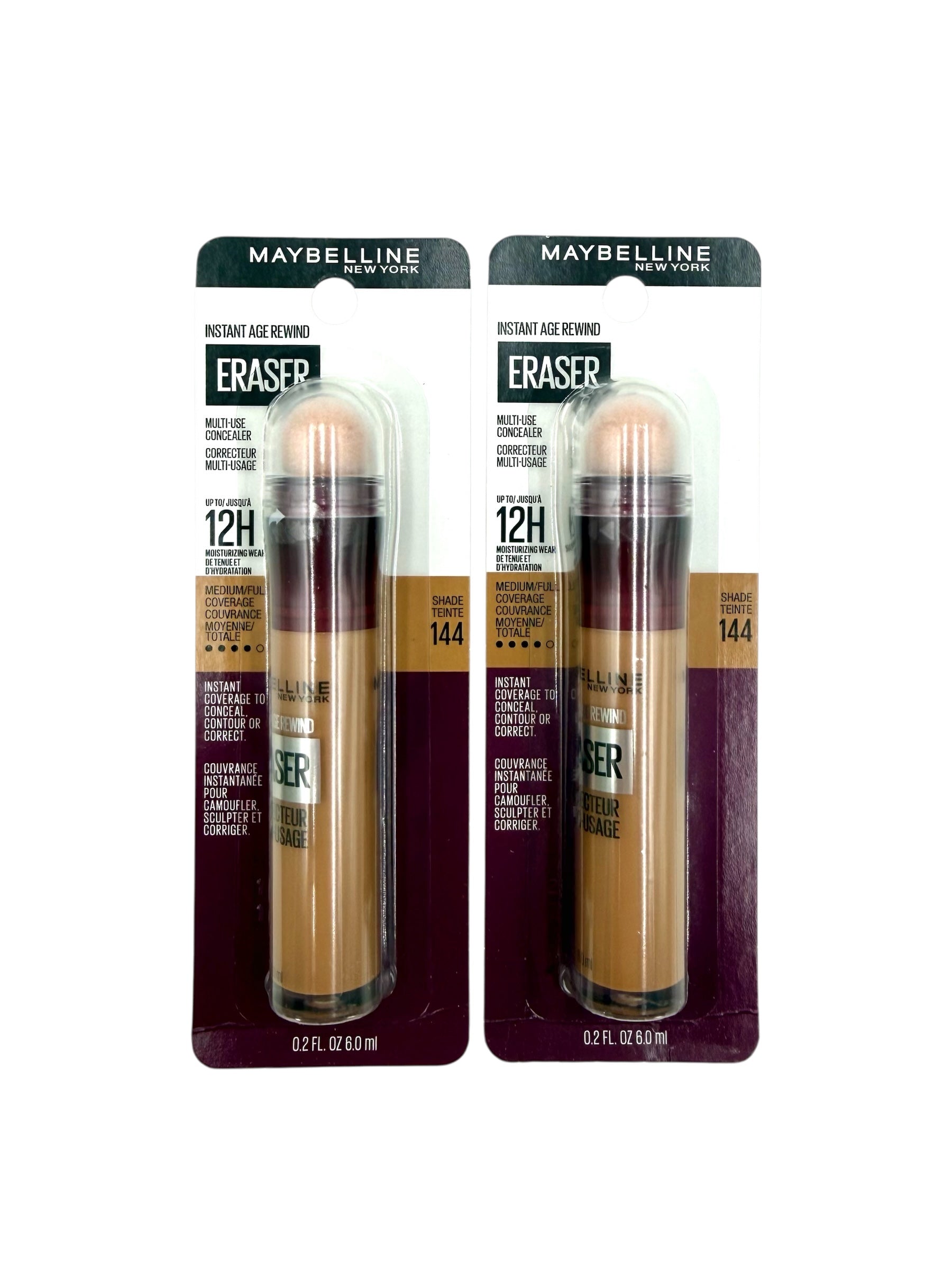 Maybelline Instant Age Rewind Eraser Concealer, Pack of 2