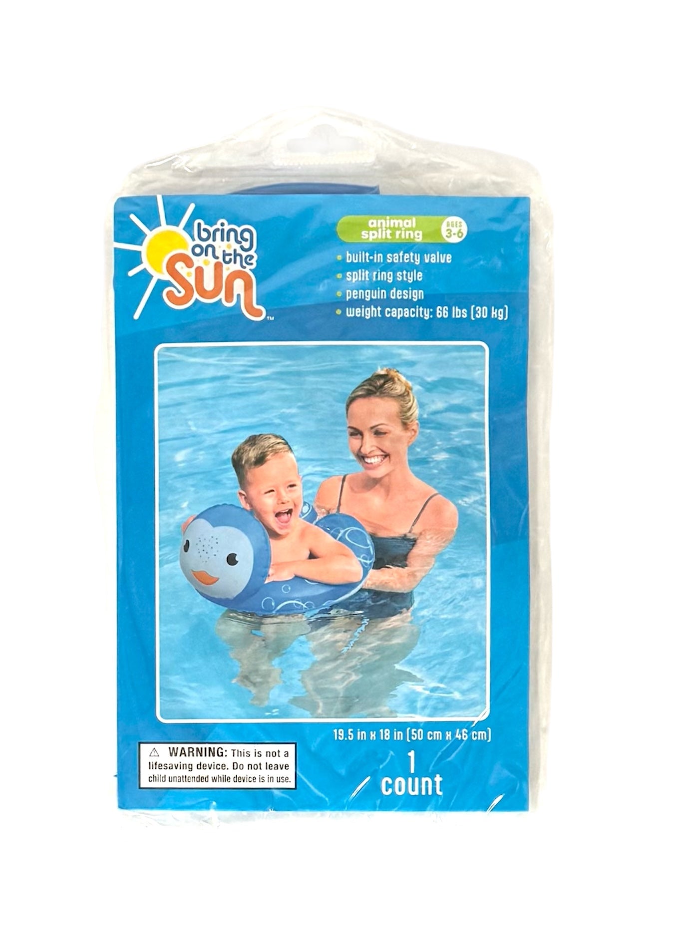 Bring on the Sun Child's Pool Float - Split Ring Style
