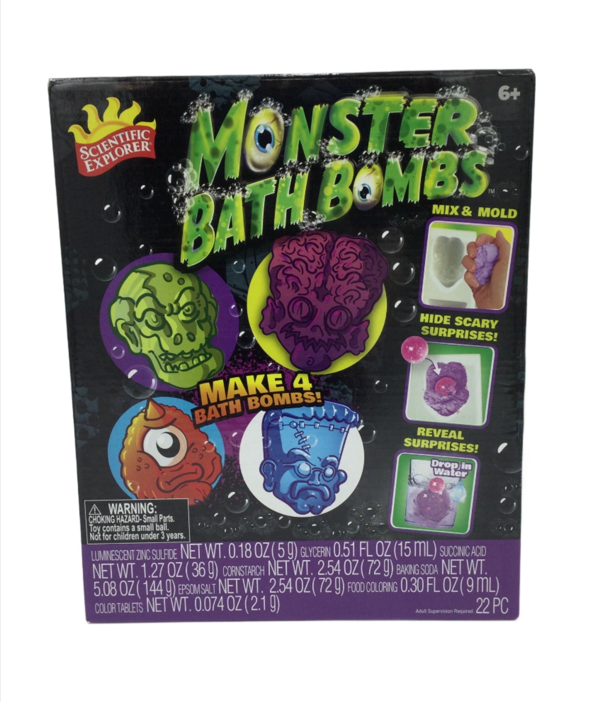 Monster Bath Bombs Kit