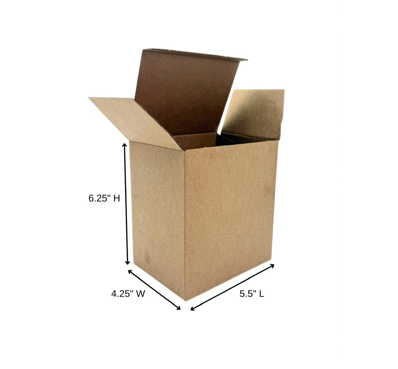 Corrugated Cardboard Small Gift Box. Pack of 20 boxes.