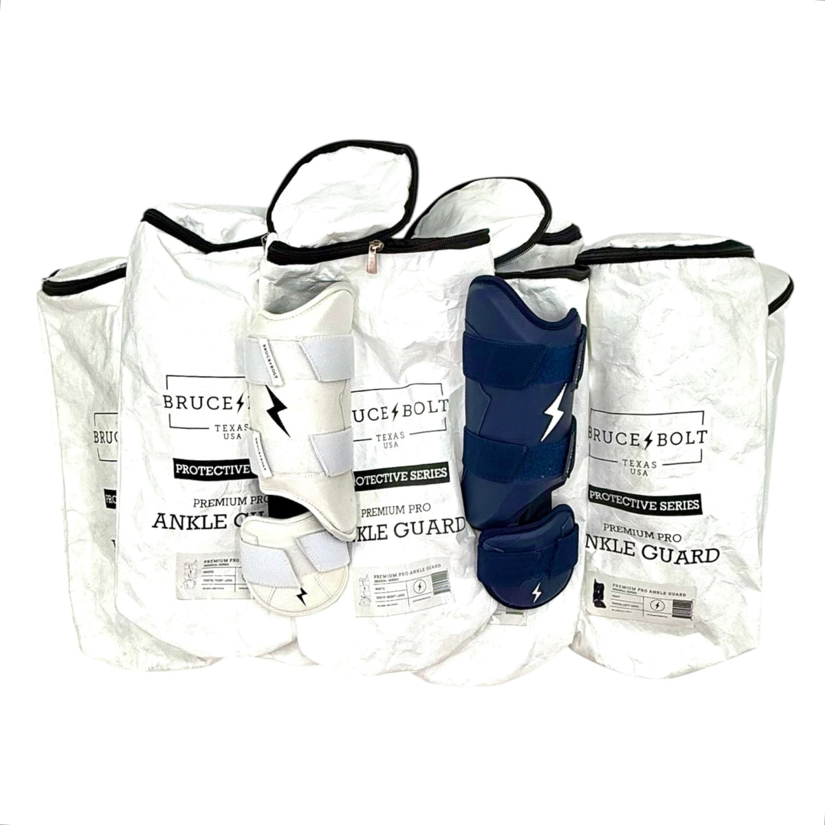 Youth Baseball & Softball - Box of Assorted Ankle & Leg Guards