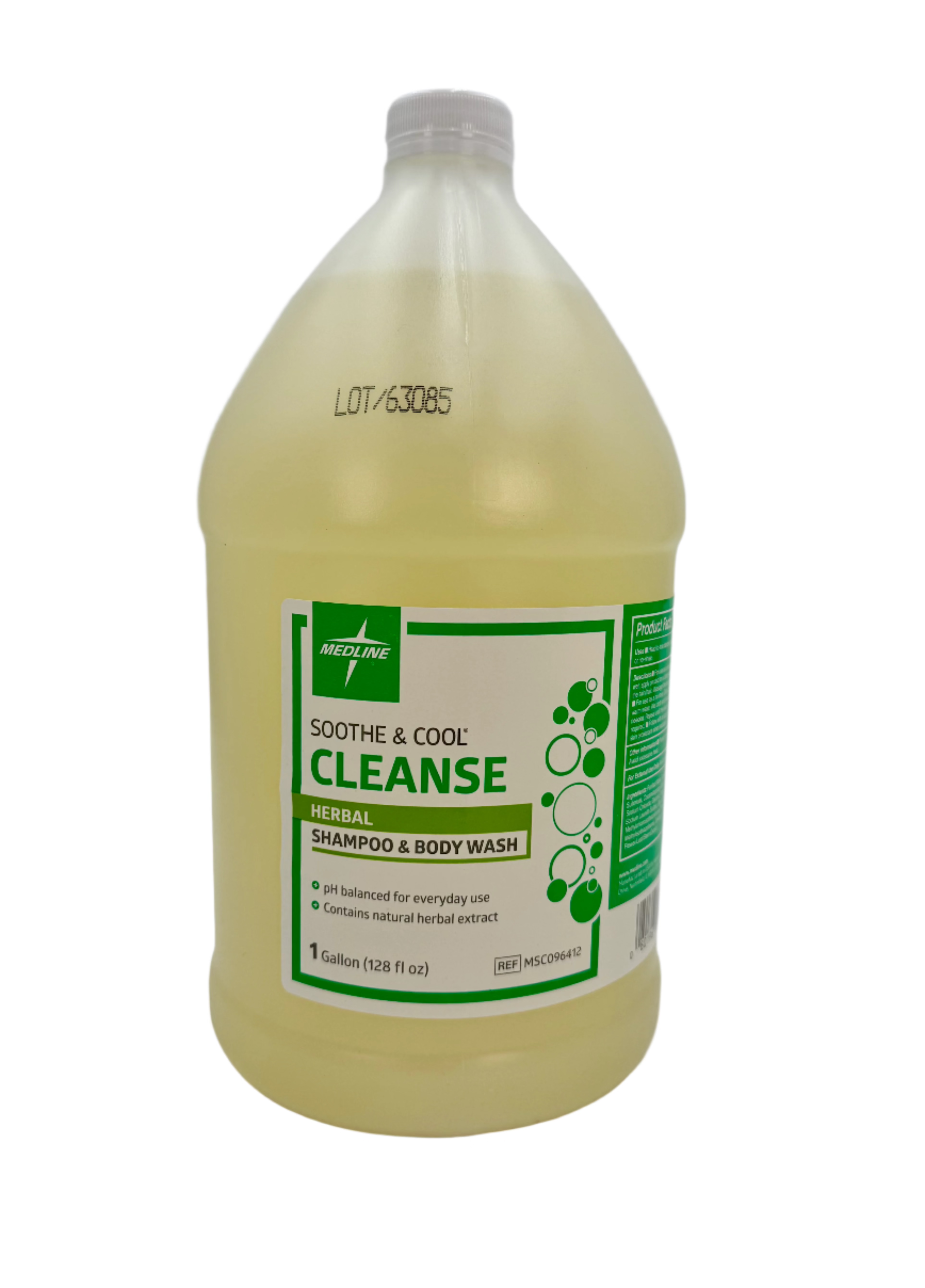 Shampoo/Body Wash: 1 Gallon Container. Case of 4 containers.