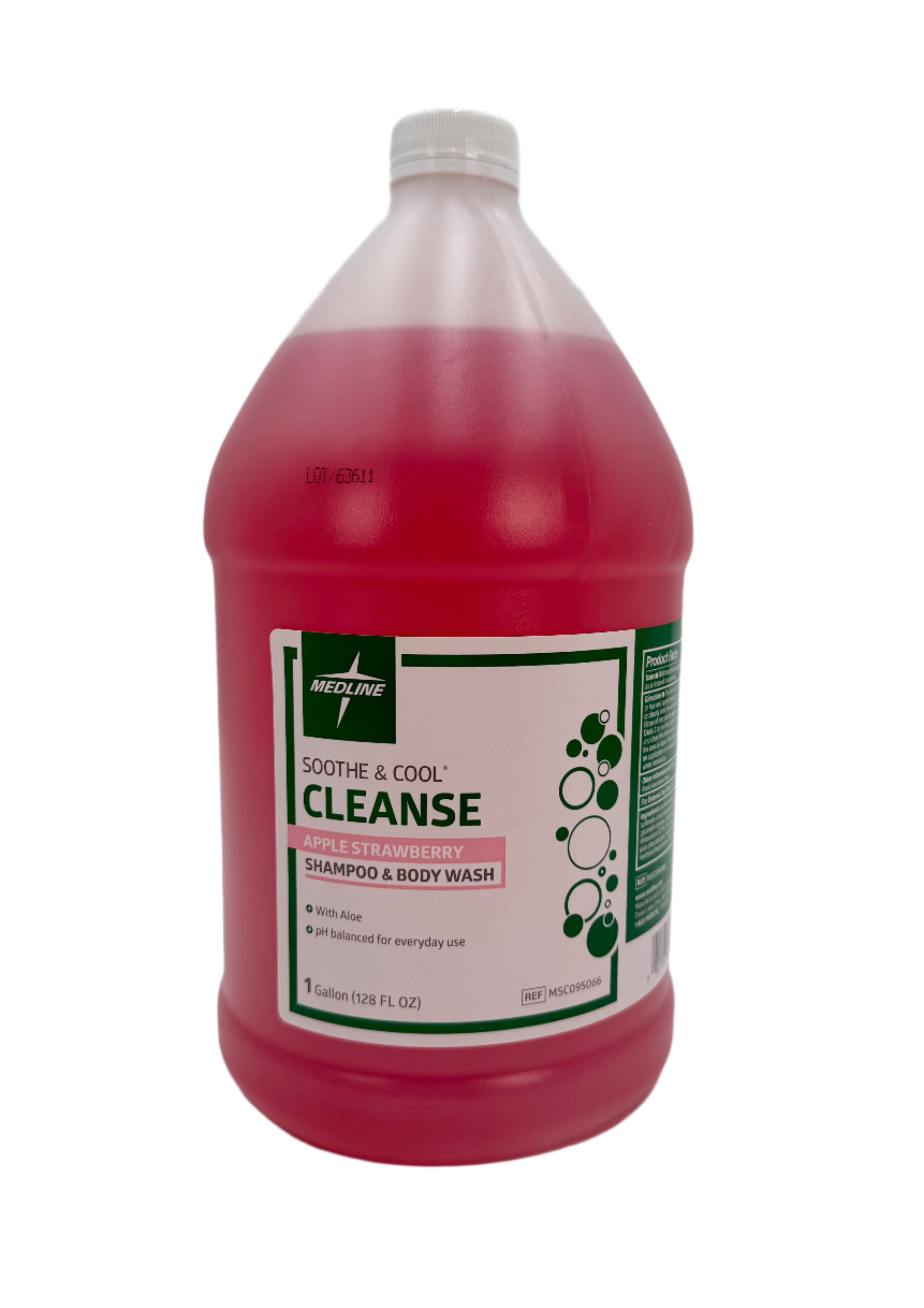 Shampoo/Body Wash: 1 Gallon Container. Case of 4 containers.