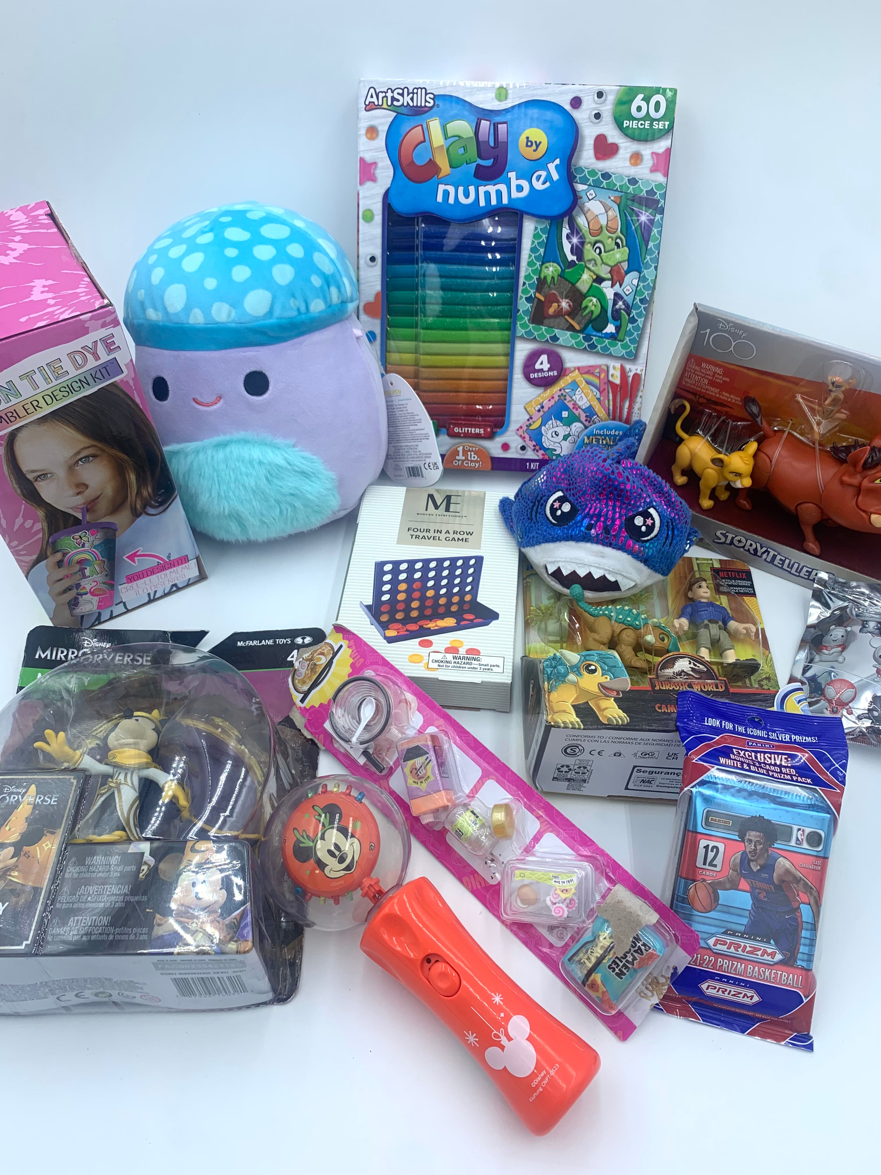 Toys, Games, Crafts, and Books - Assorted Box