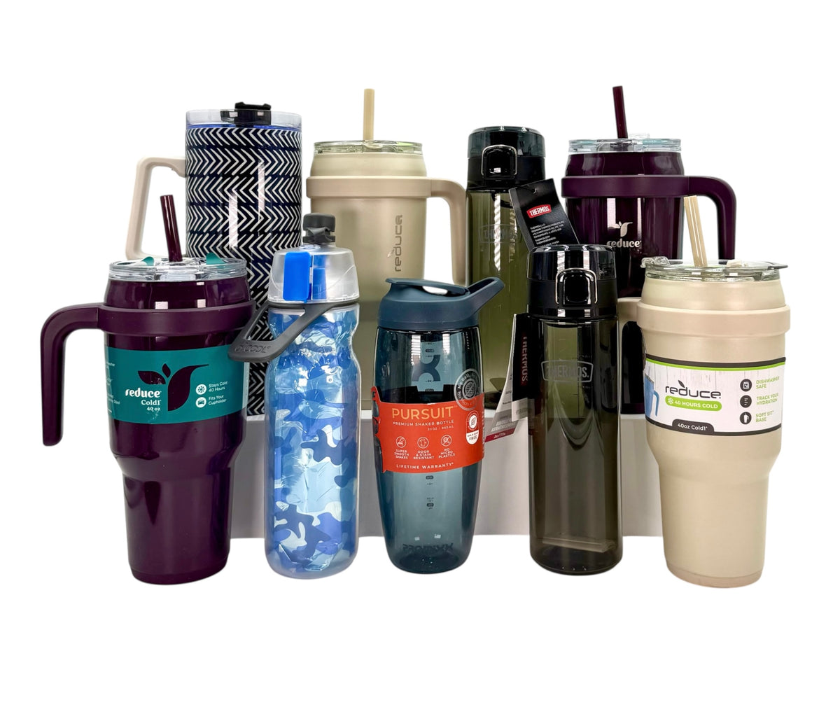 Reusable Water Bottles / Tumblers - Assorted Box