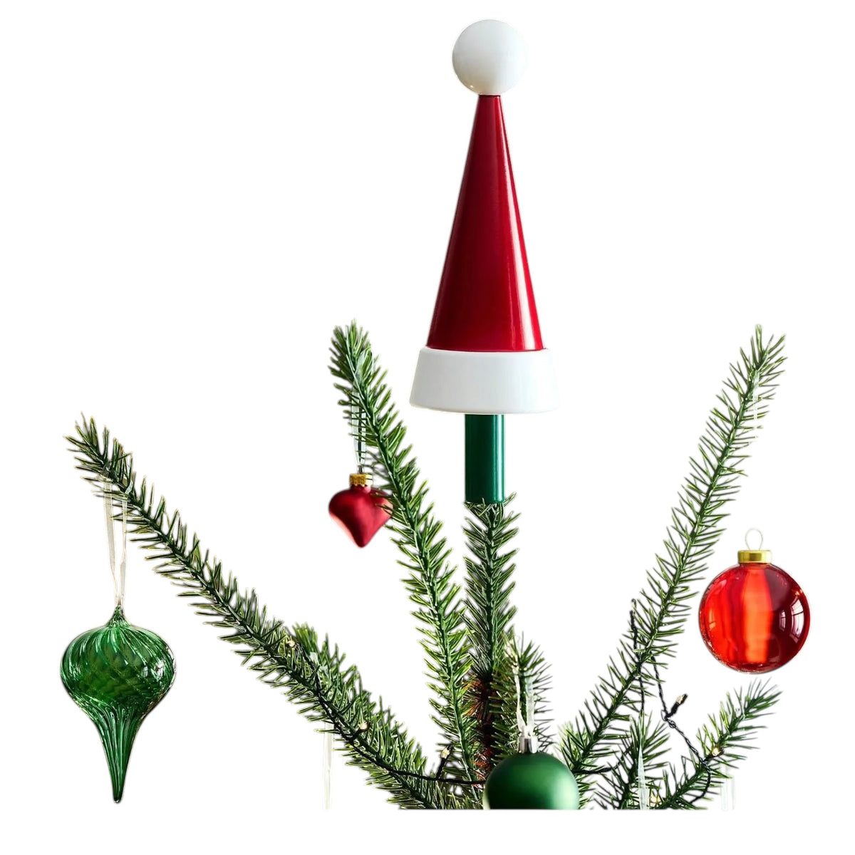 Christmas Tree Topper, Red Santa Hat – IKEA Vinterfint
