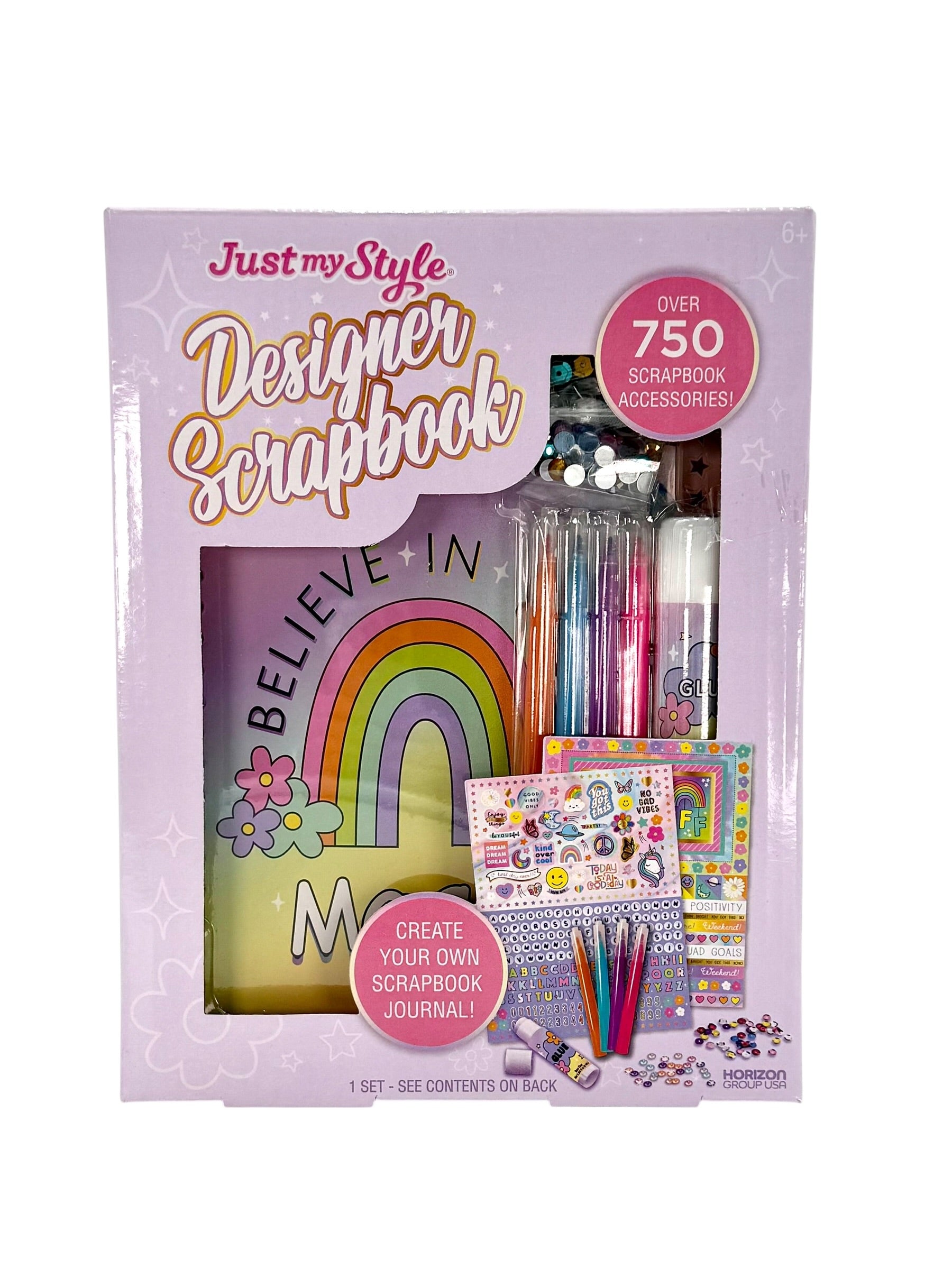 Designer Scrapbook Journal Kit, Just My Style