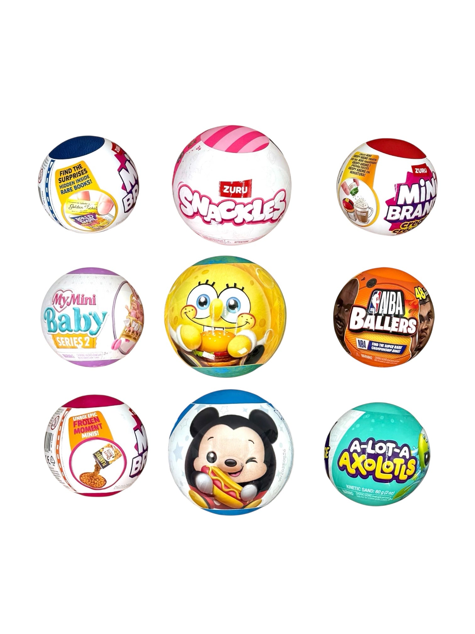 ZURU Surprise Toy Capsule, Assorted Varieties