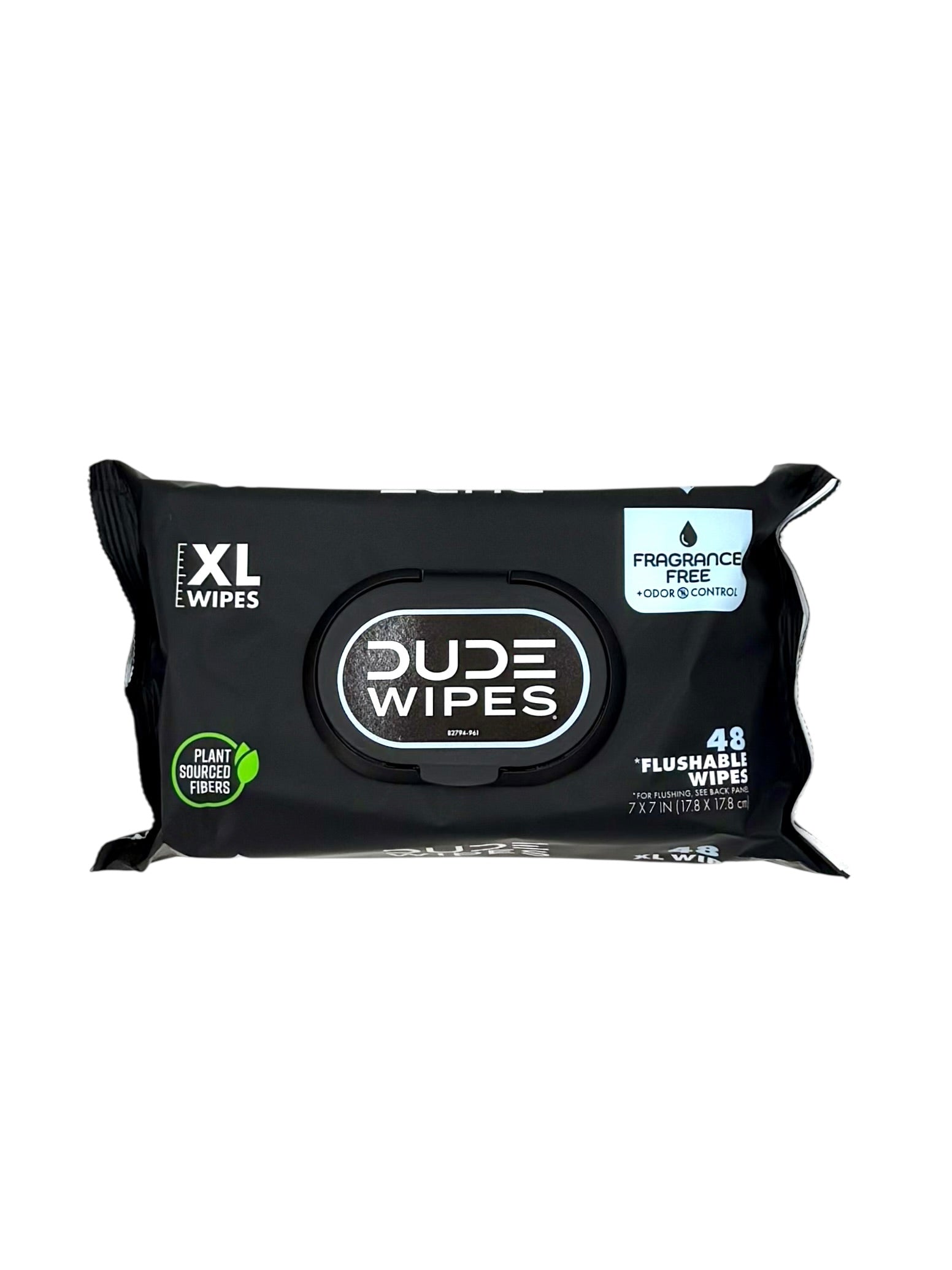 Dude Wipes XL Unscented Flushable Wipes, 48 Ct. Pack