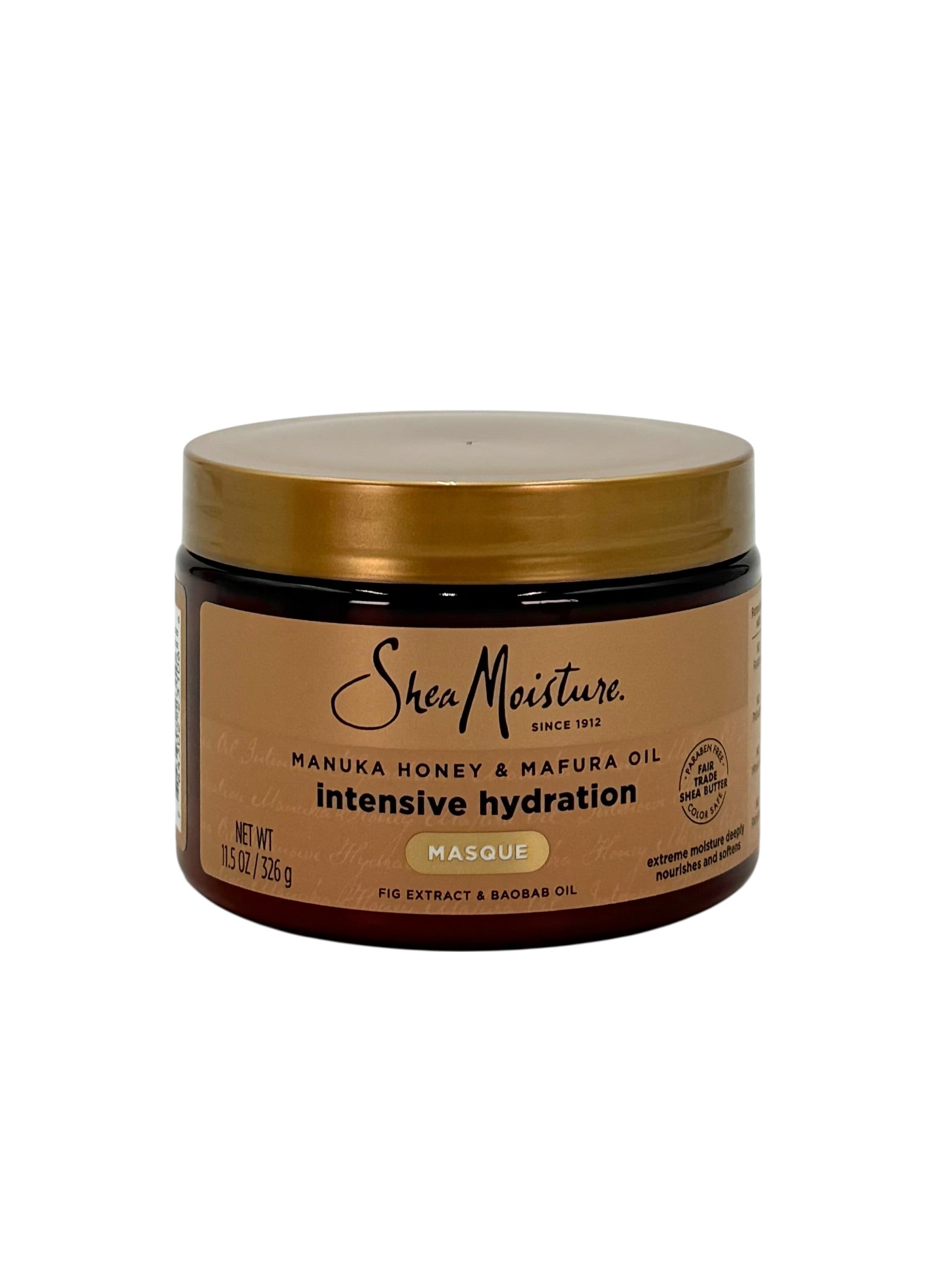 Shea Moisture Intensive Hydration Hair Masque, 11.5 oz. Jar - Pack of 3 Jars