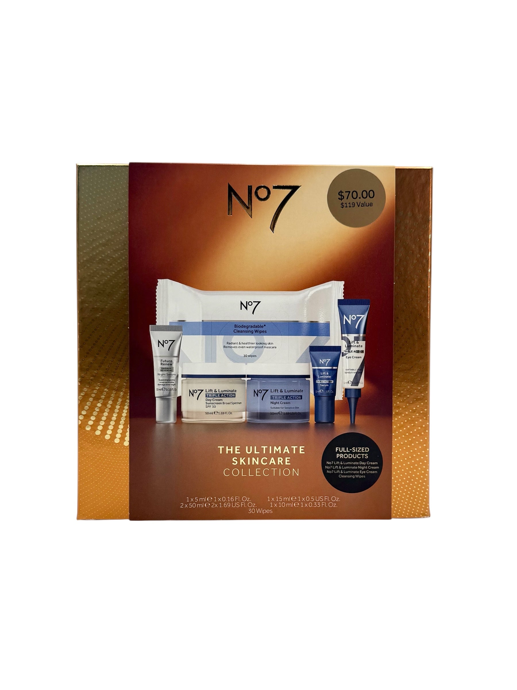 No 7 the Ultimate Skincare Collection - 6 Piece Set of Full Size Products