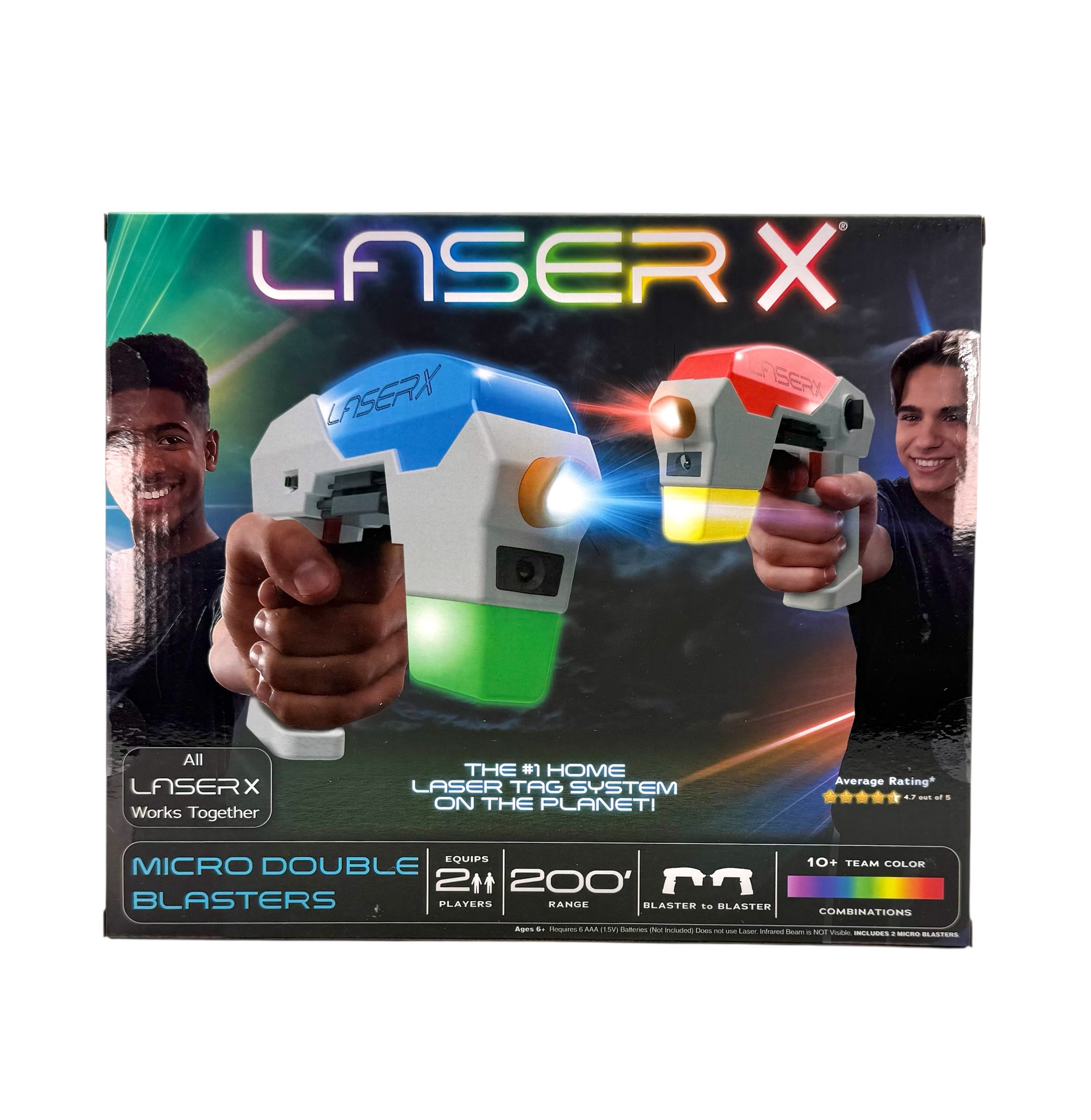 Laser Tag Set - Laser X Micro Double Blasters