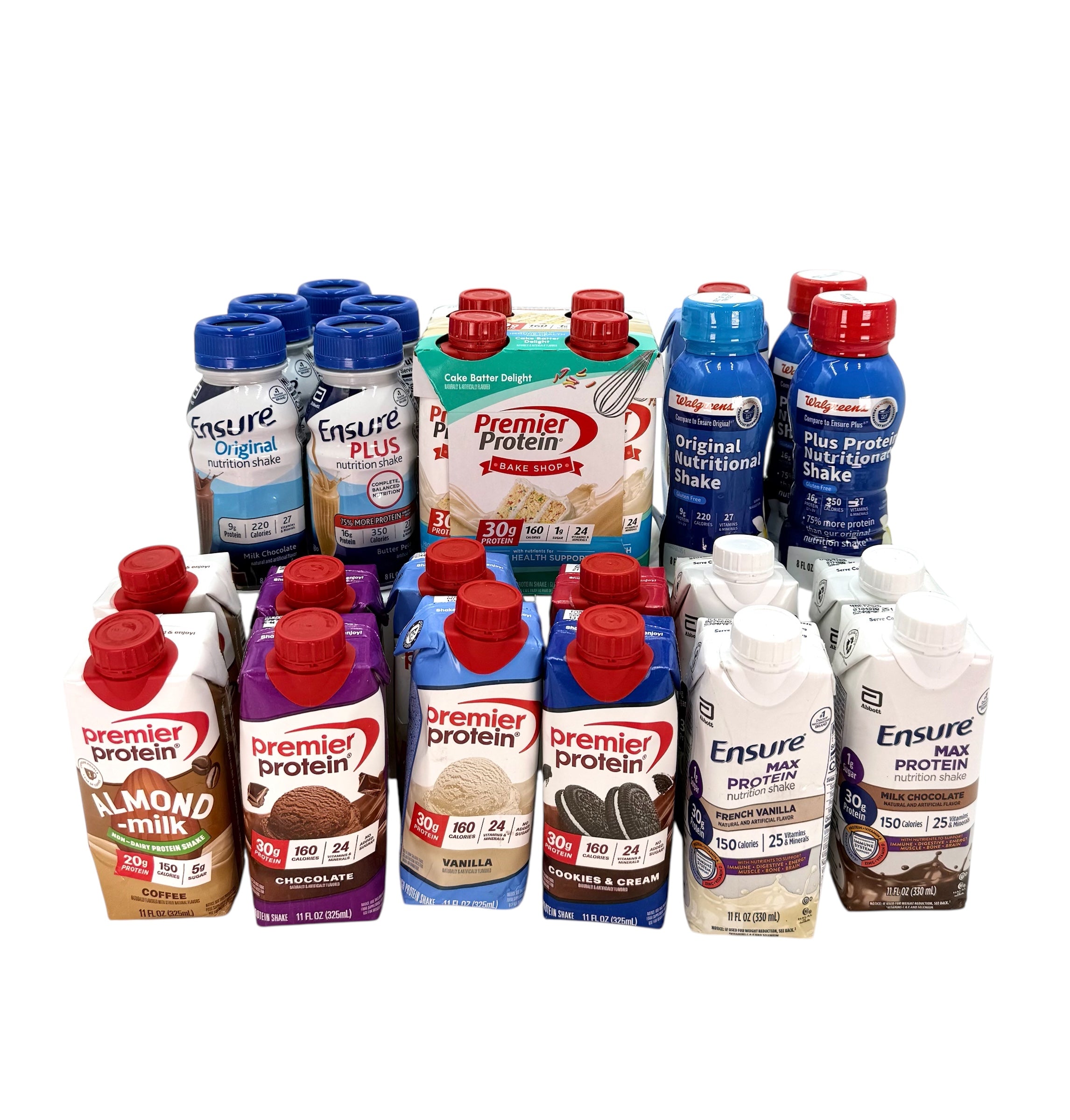 Protein & Meal Supplement Drinks: Assorted Box