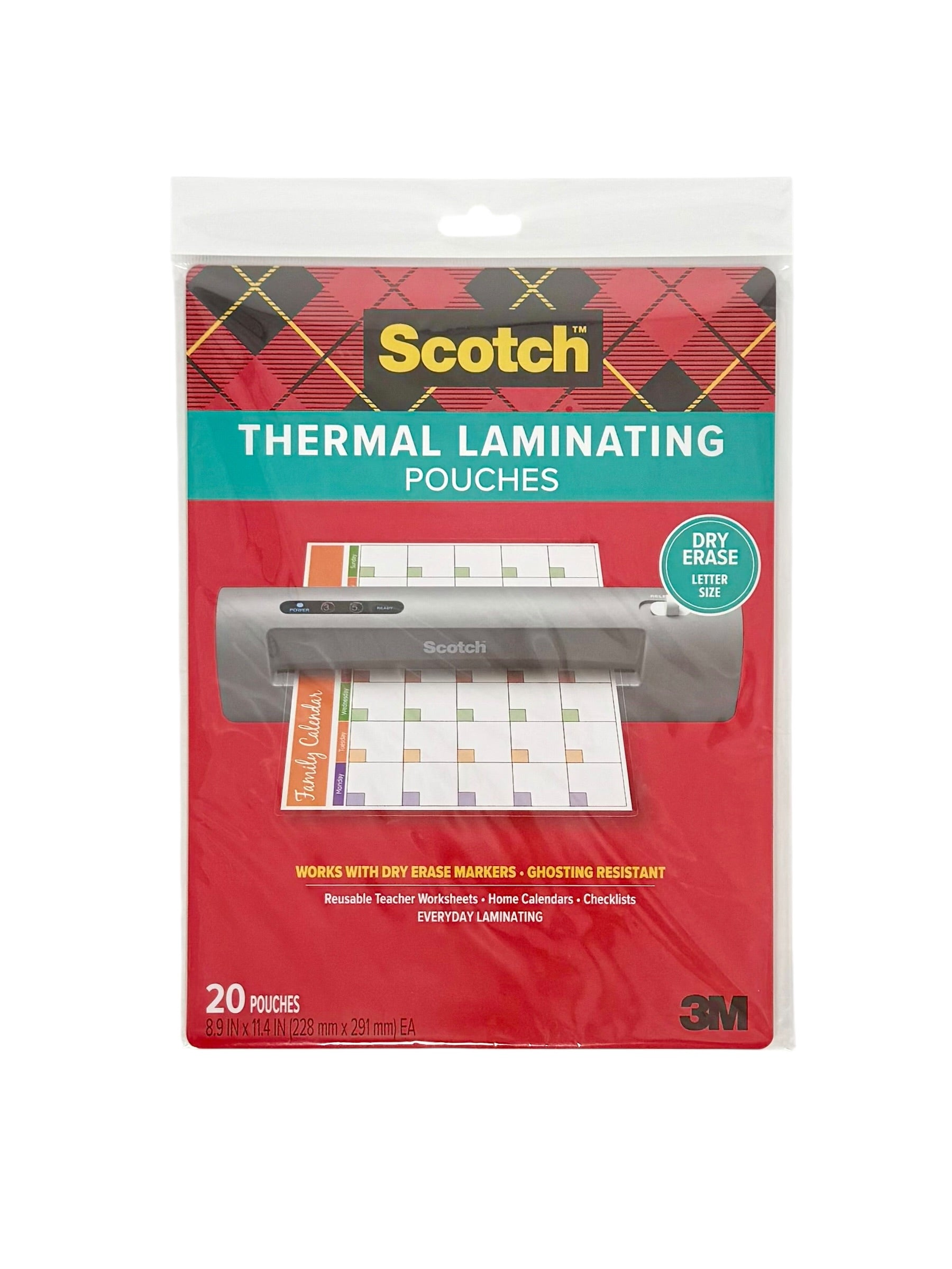 Scotch Thermal Laminating Pouches, Letter Size - Pack of 120 Pouches
