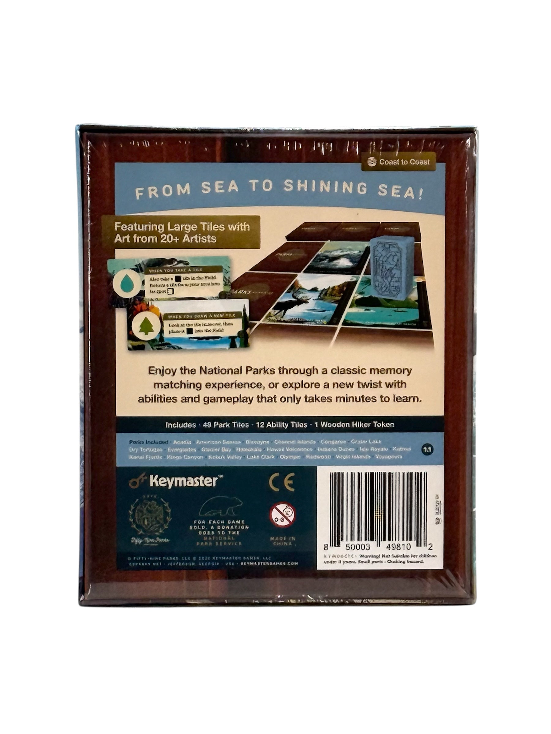 Parks Memories Coast to Coast - A Strategic Matching Game