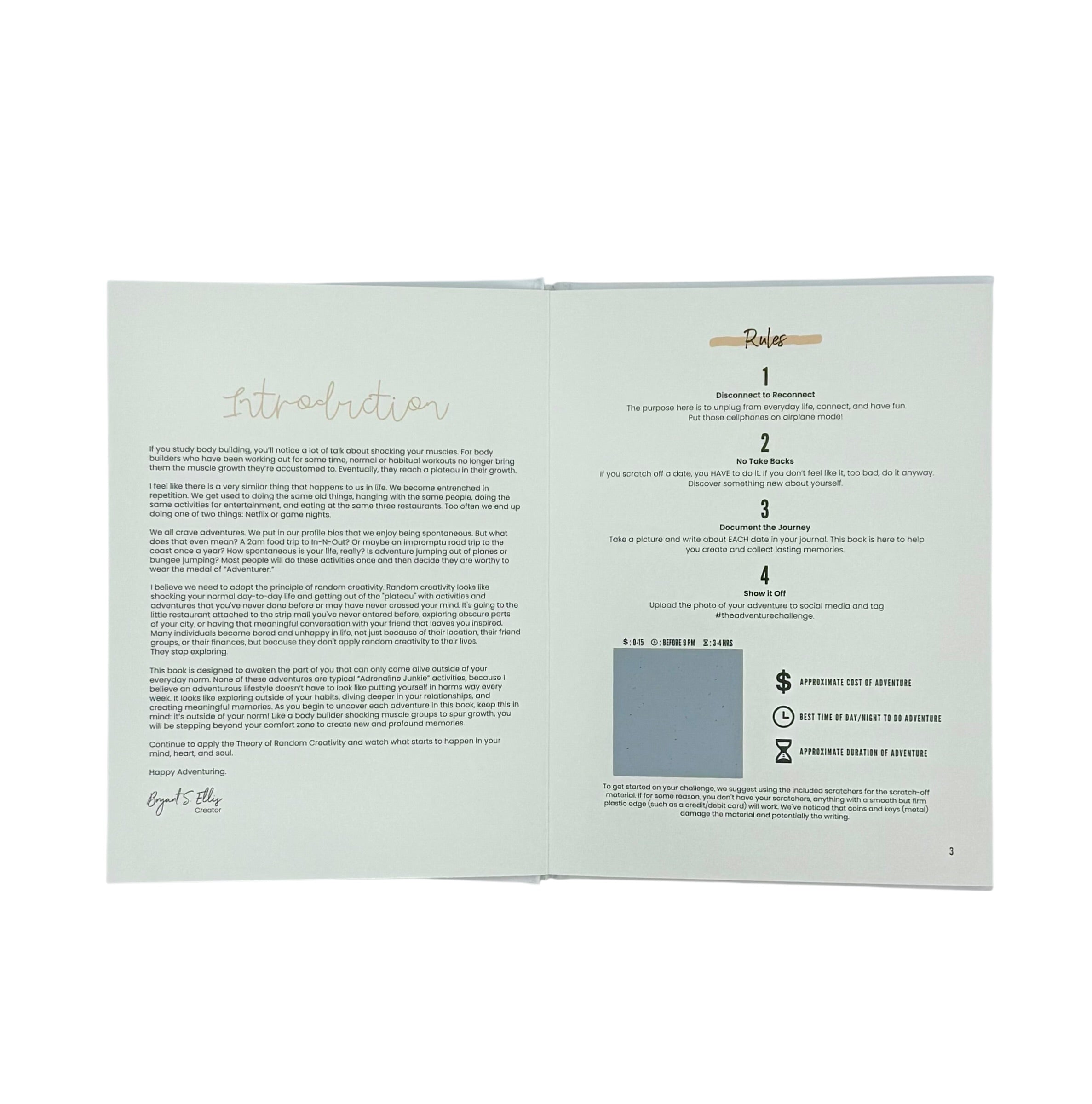 The Adventure Challenge, Couples Edition Book