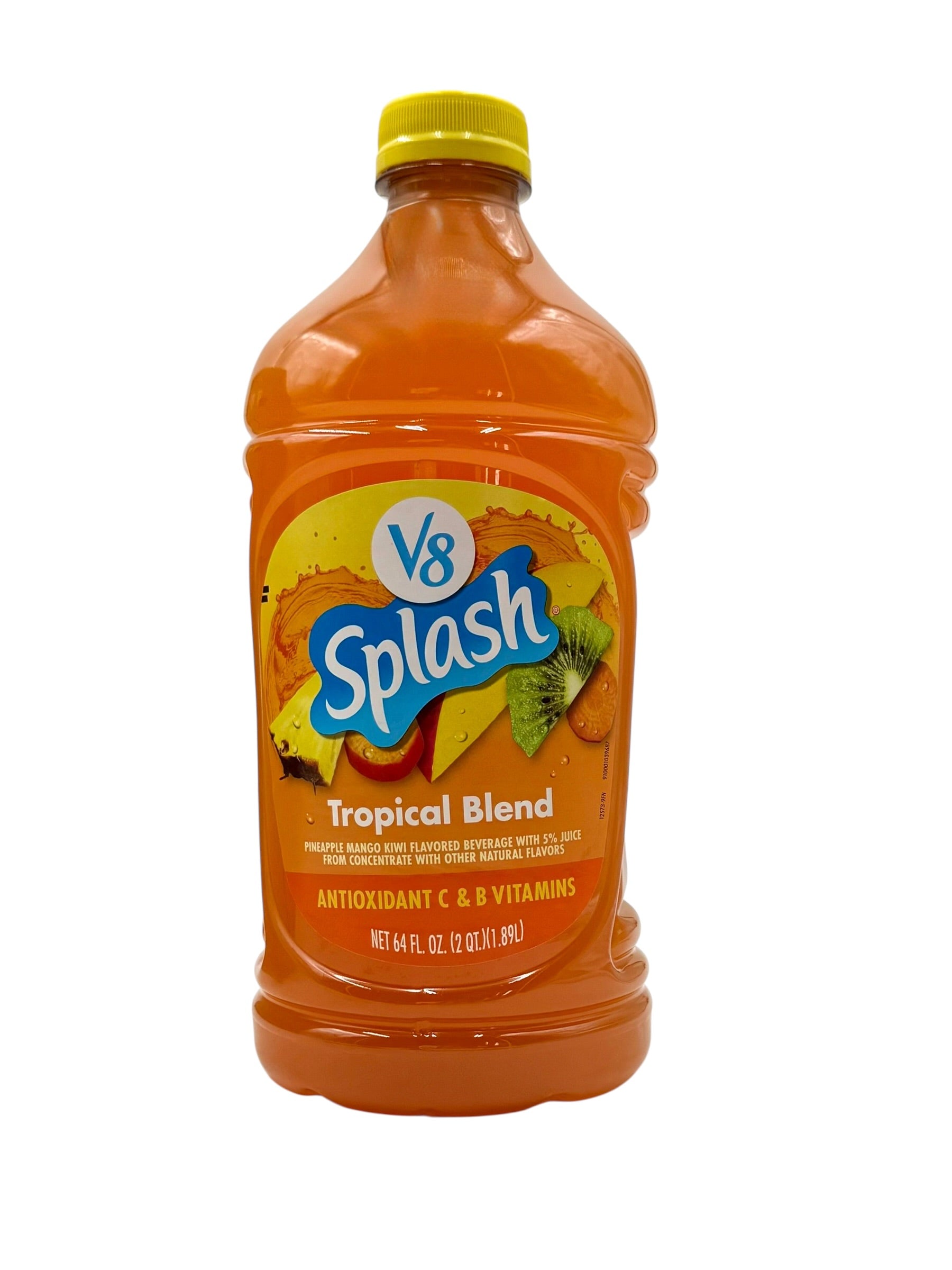 V8 Splash Tropical Blend - 64 oz. Bottle, Case of 6 Bottles