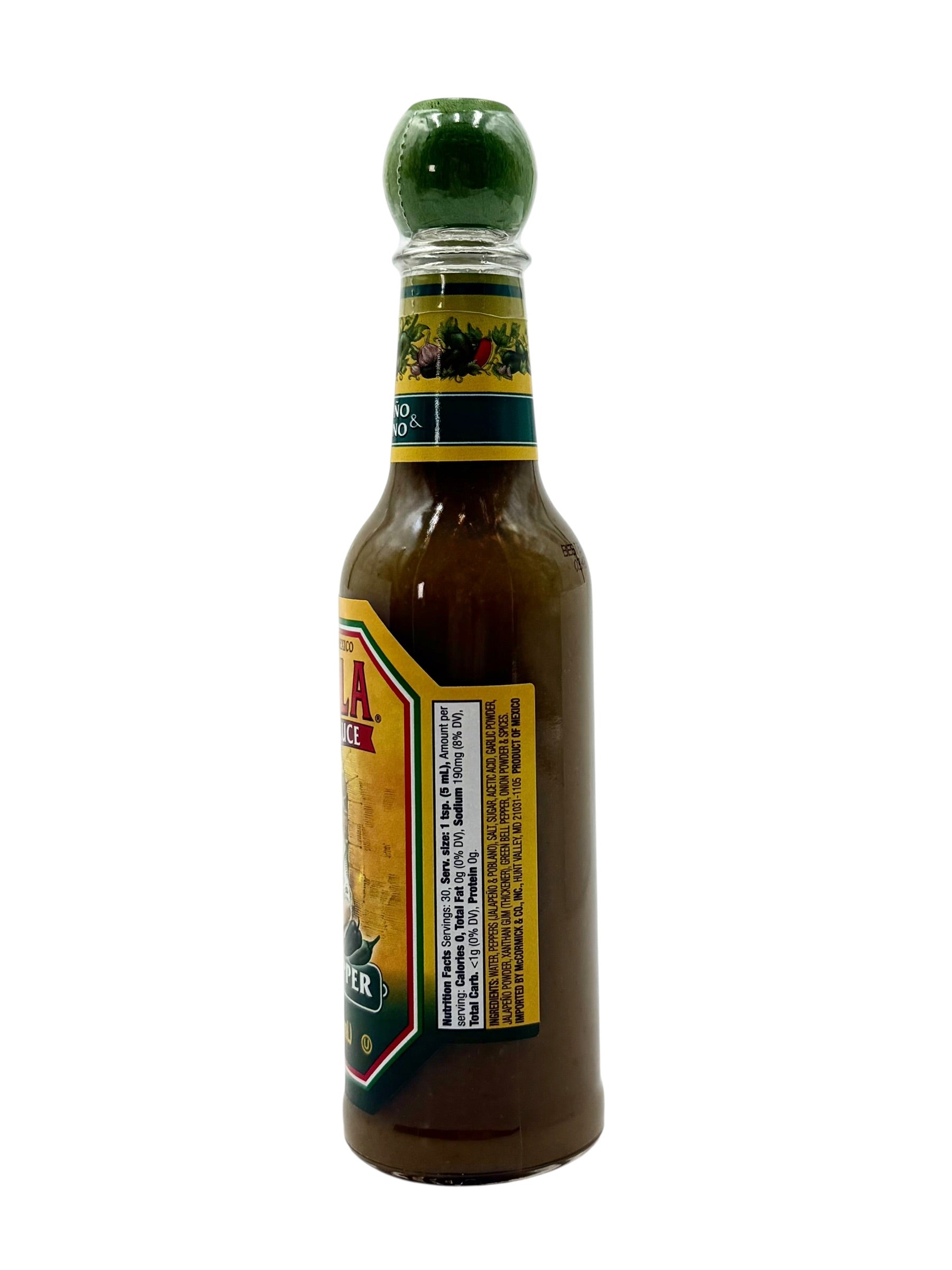 Cholula Green Pepper Hot Sauce, 5 fl. oz. Jar