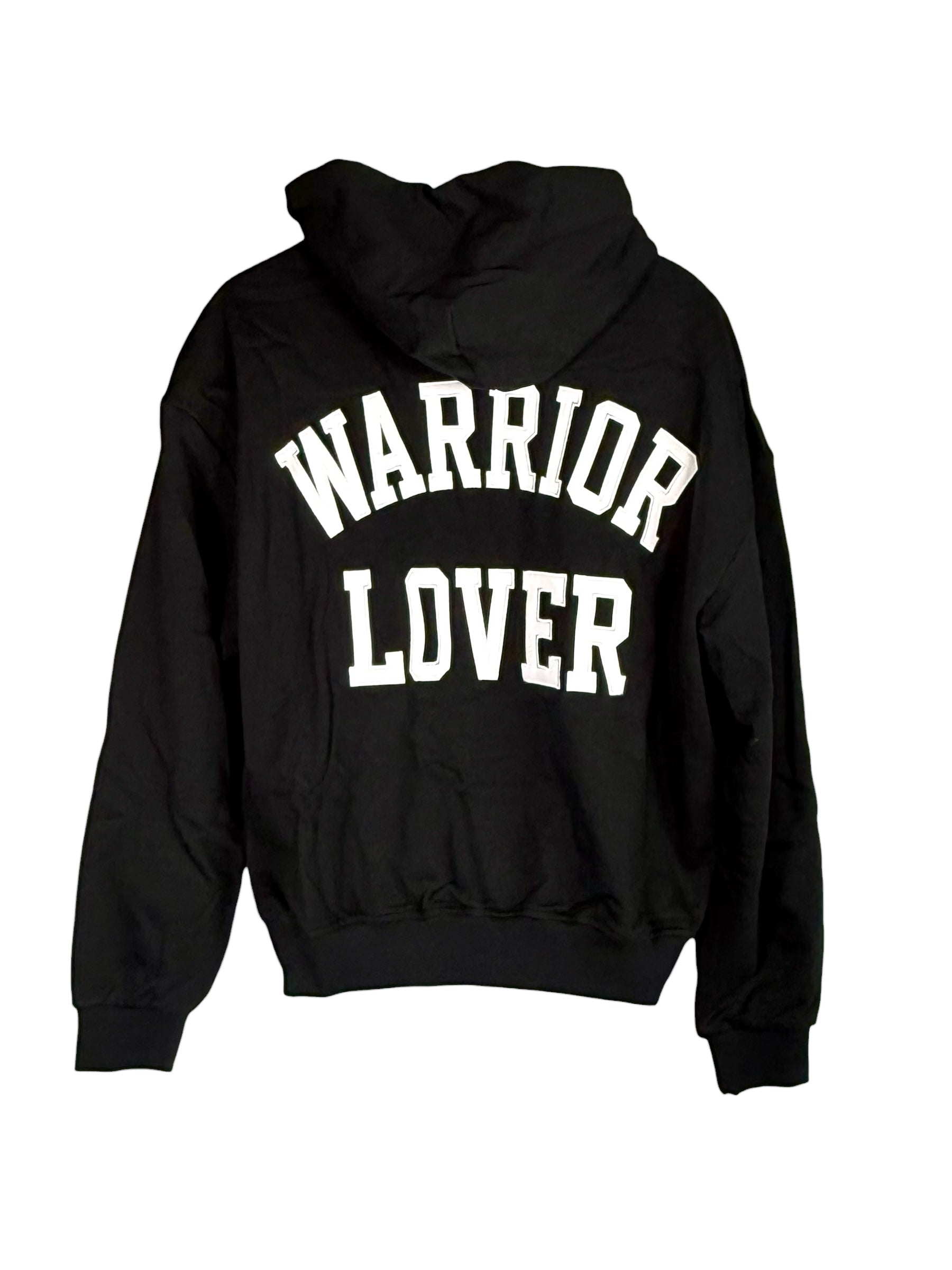 Unisex "Warrior Lover" Hoodie, Black - Anomaly Apparel