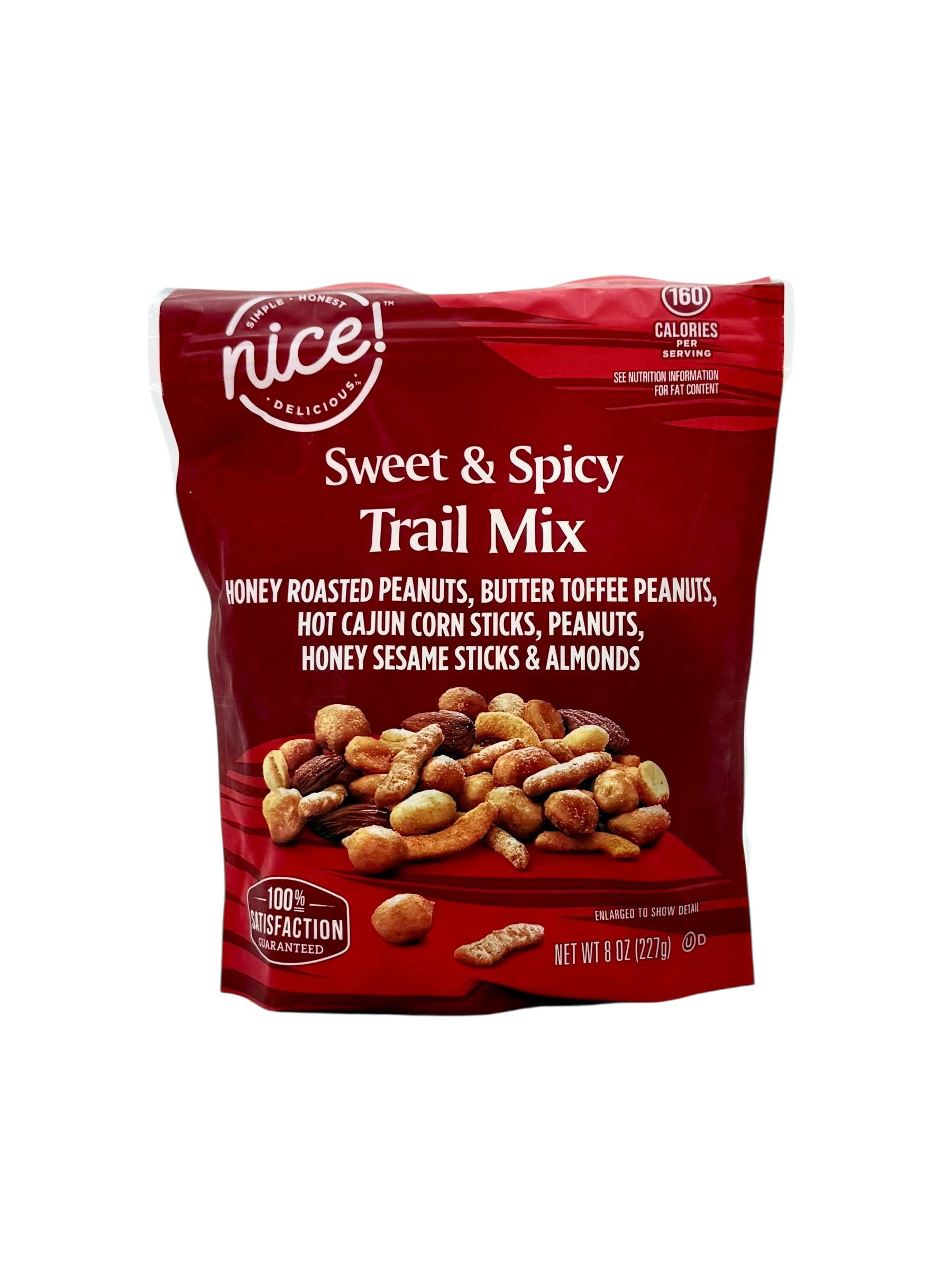 Nice! Sweet & Spicy Trail Mix, 8 oz. Bag, Case of 12 Bags