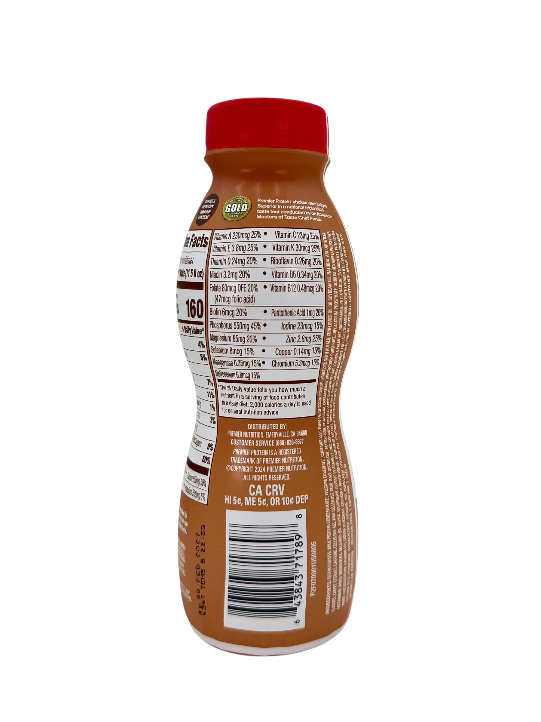Premier Protein Shakes, Café Latte - 11.5 fl. oz., Case of 12