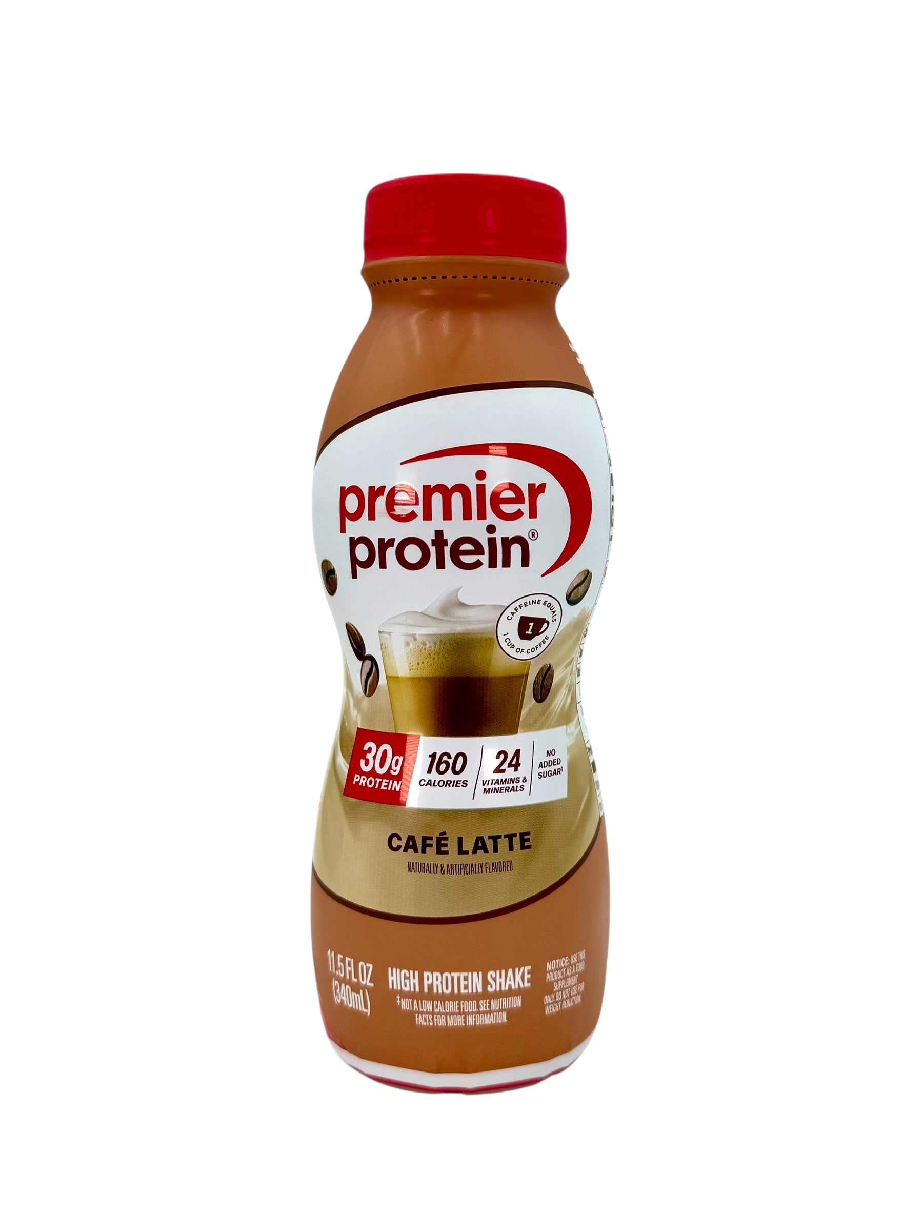 Premier Protein Shakes, Café Latte - 11.5 fl. oz., Case of 12