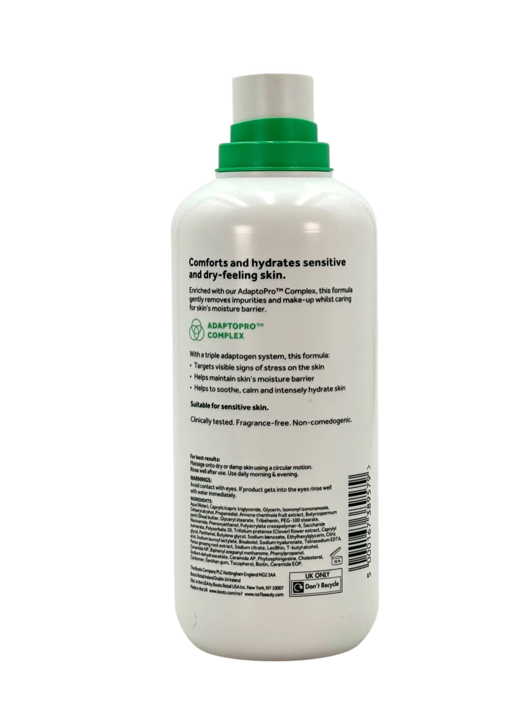 No7 Derm Solutions Hydrating Cream Cleanser, 16 fl. oz.