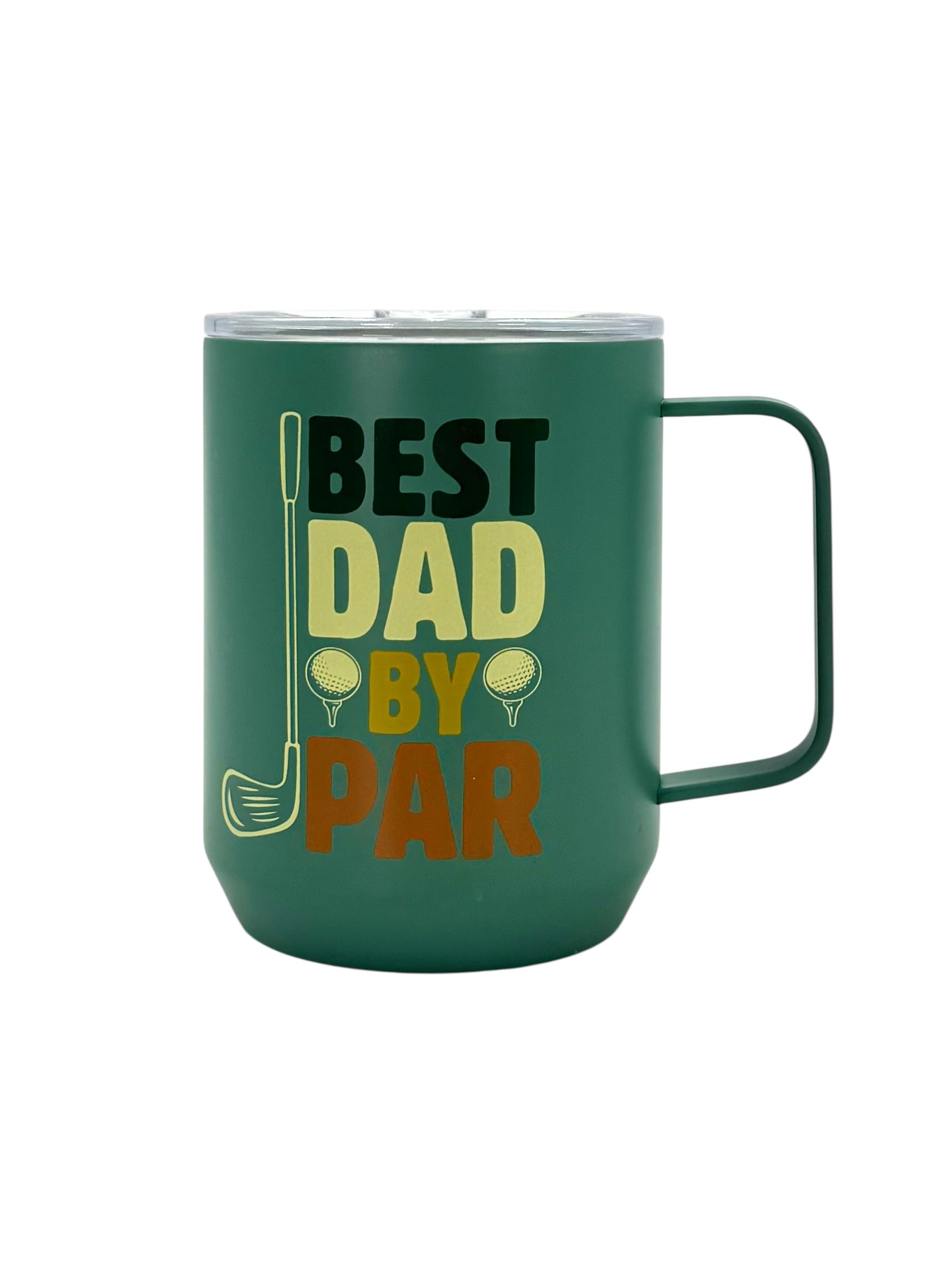Best Dad By Par Stainless Steel Mug