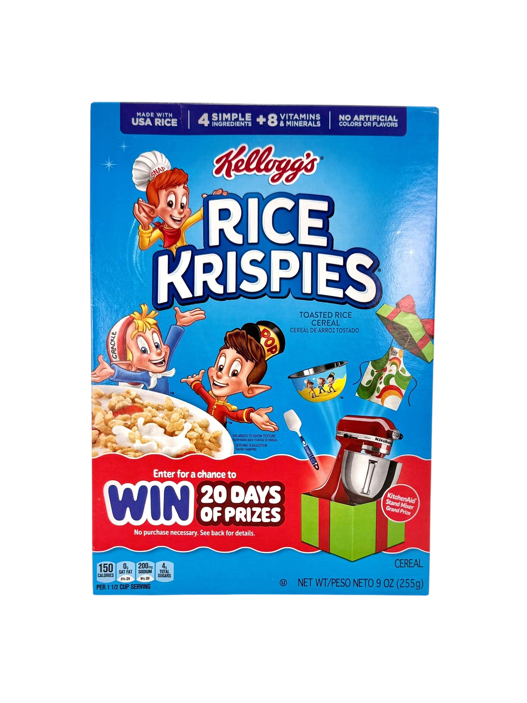 Kellogg's Rice Krispies Cereal, 9 oz.
