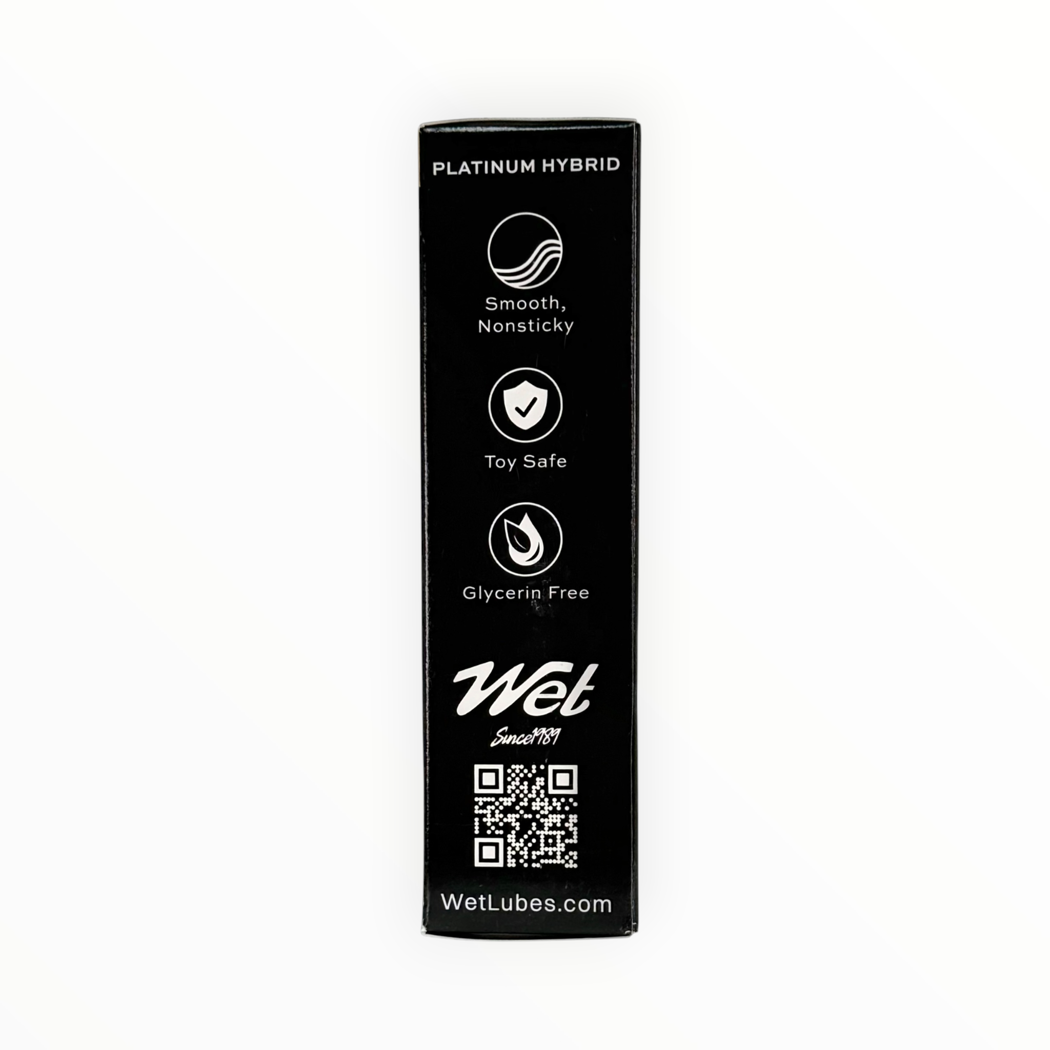 Wet Platinum Hybrid Silicone & Water Based Personal Lubricant, 3.1 oz.