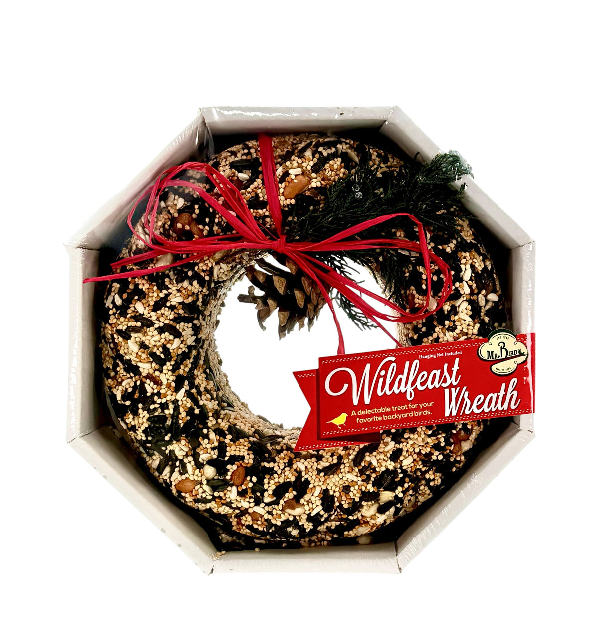 WildFeast Bird Feeding Wreath